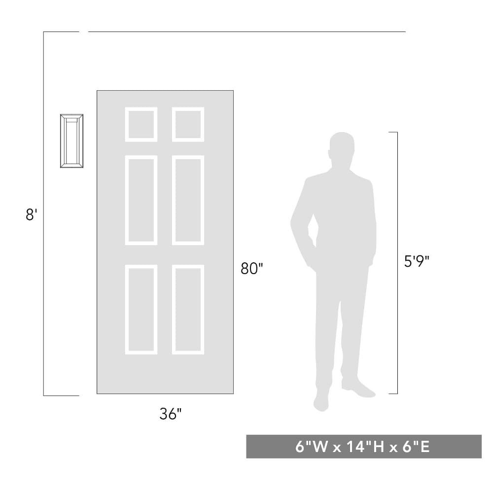Golden Lighting A-GL-2073-OWM NWT-SD Outdoor-Wall-Lighting - View #3