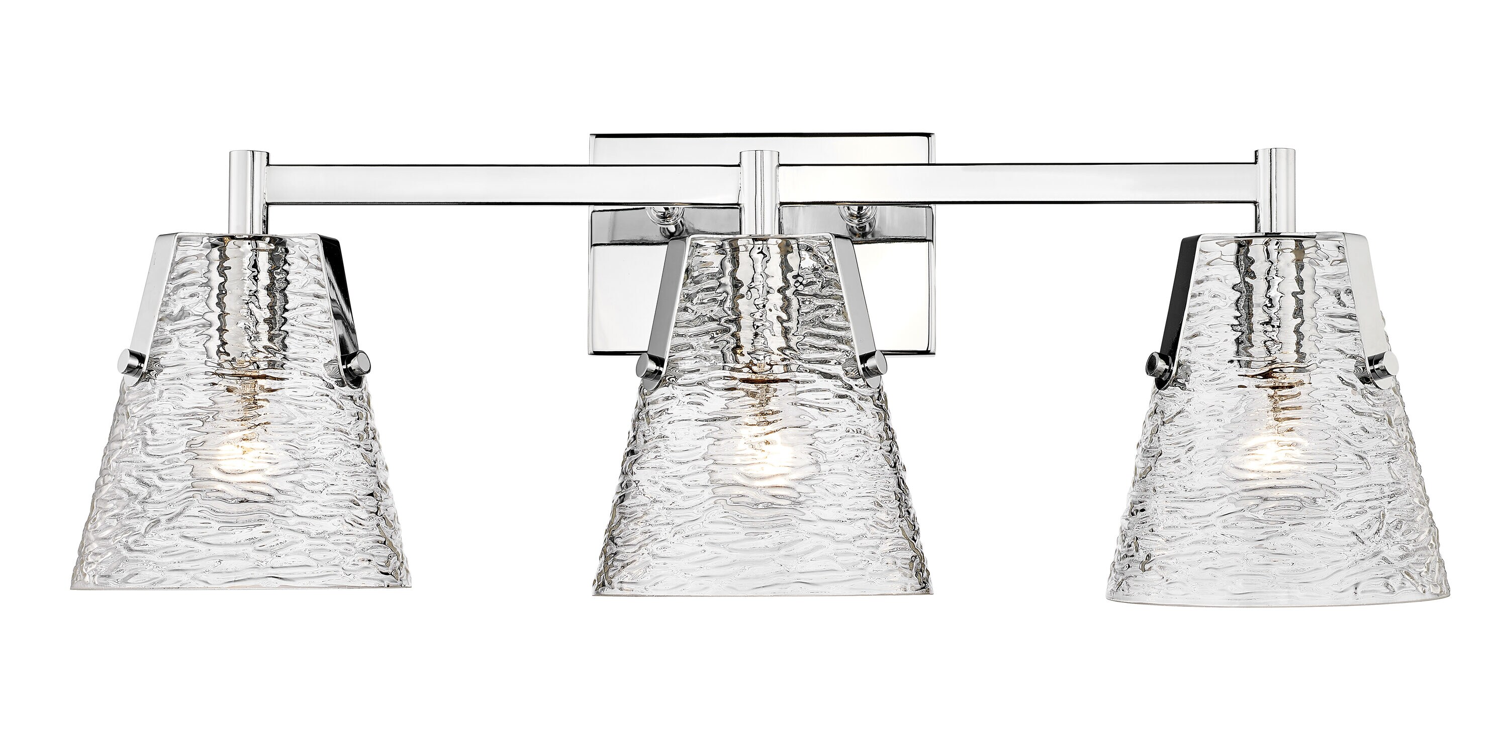 Z-Lite 1101-3V-CH Analia 26.25-in 3 -Light Polished Chrome Transitional Vanity light