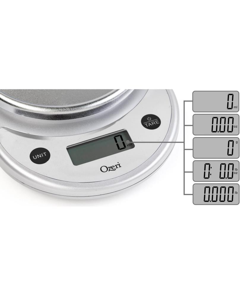 Ozeri Pro II Digital Kitchen Scale - White