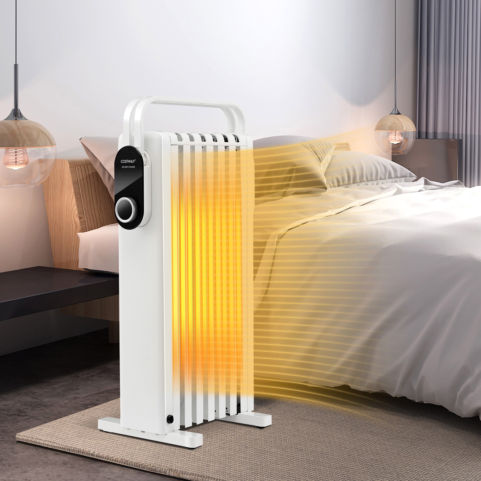 Goplus ES10201US-WH Portable-Electric-Heat - View #9