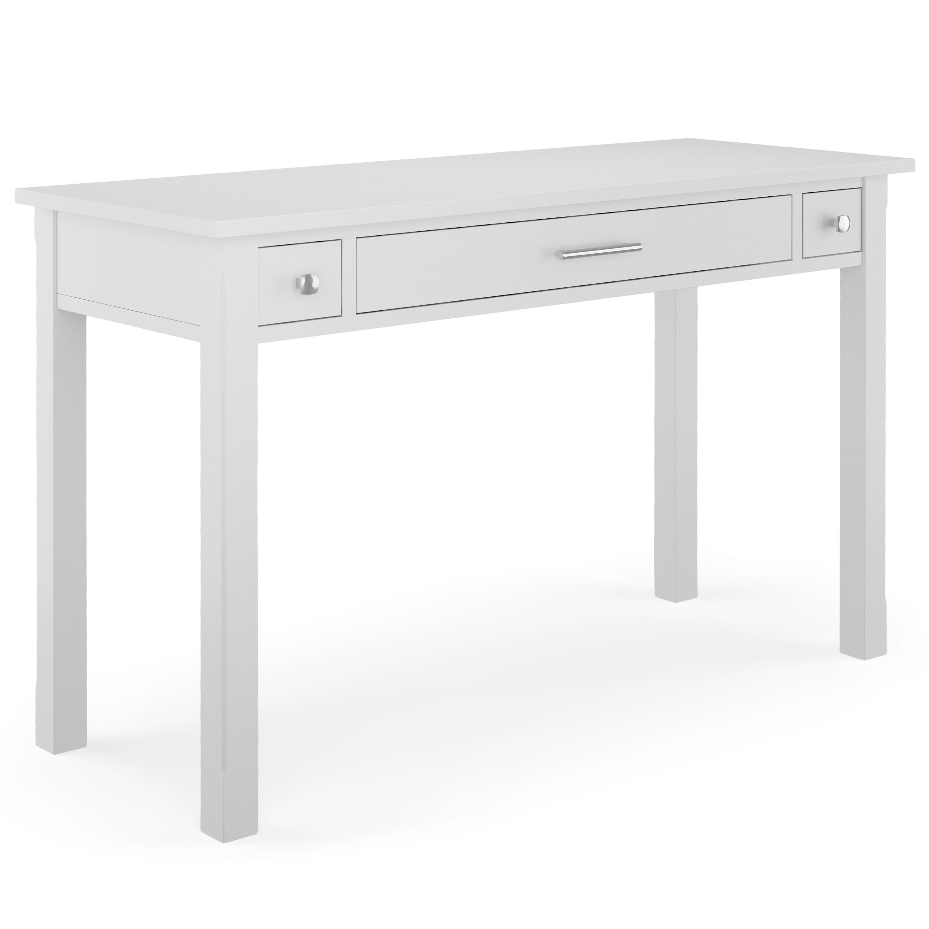 Simpli Home Banting Wide Desk in White