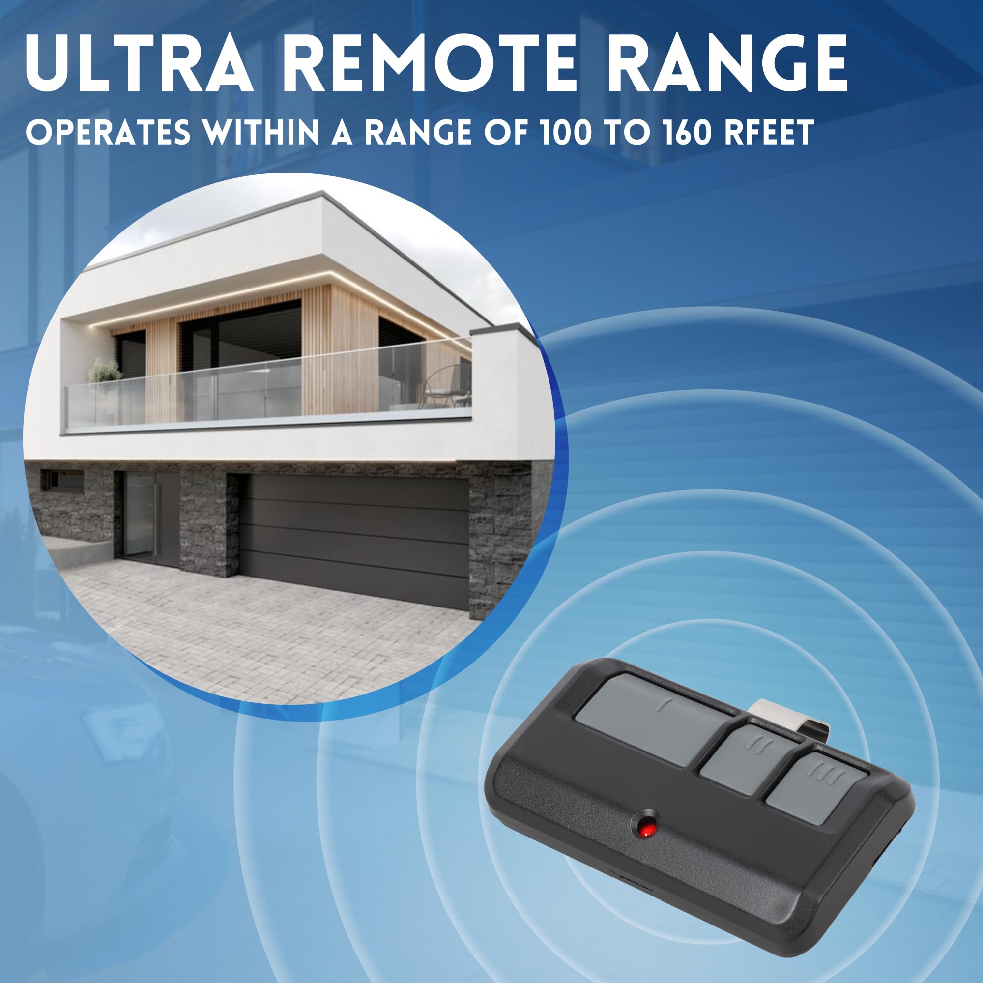 Aoibox LABT1OET Garage-Door-Opener-Remotes - View #4