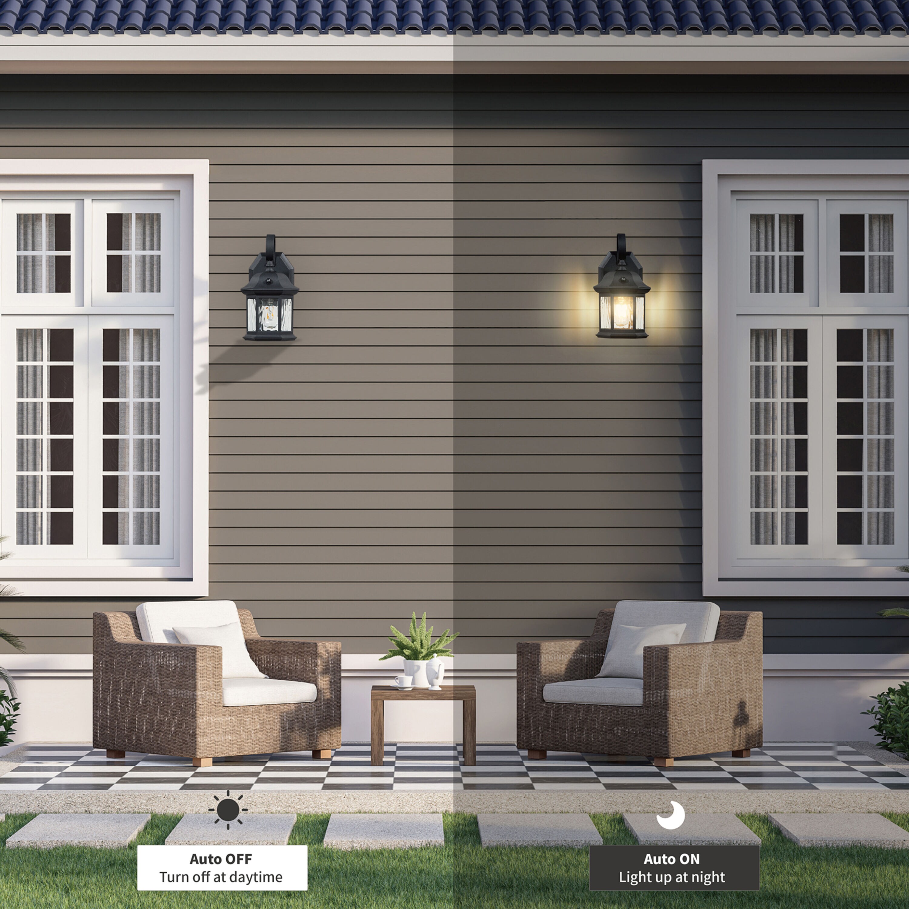 KAWOTI 21126 Outdoor-Wall-Lighting - View #4