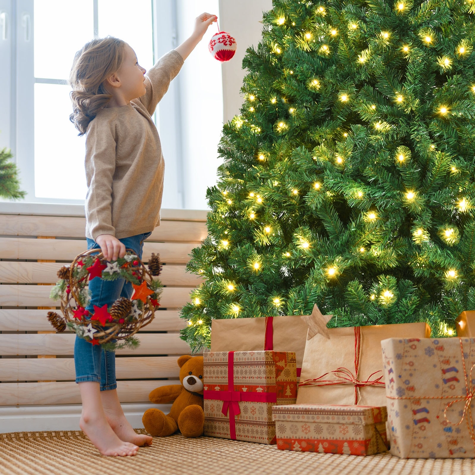Forclover HYFASDCM39 Artificial-Christmas-Trees - View #6