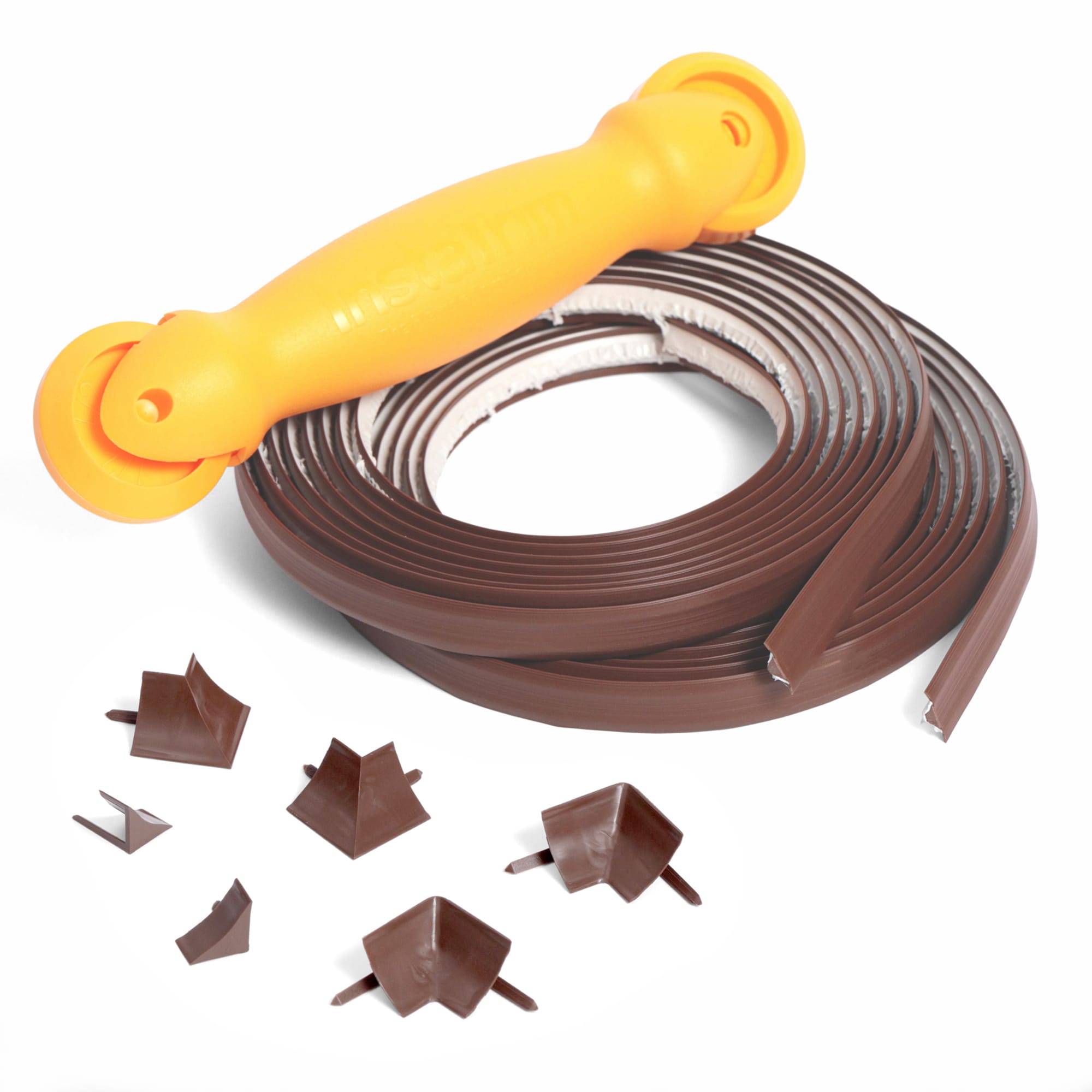 InstaTrim 0520DBRKIT Dark Brown Caulk strip For Use on Floors , Walls