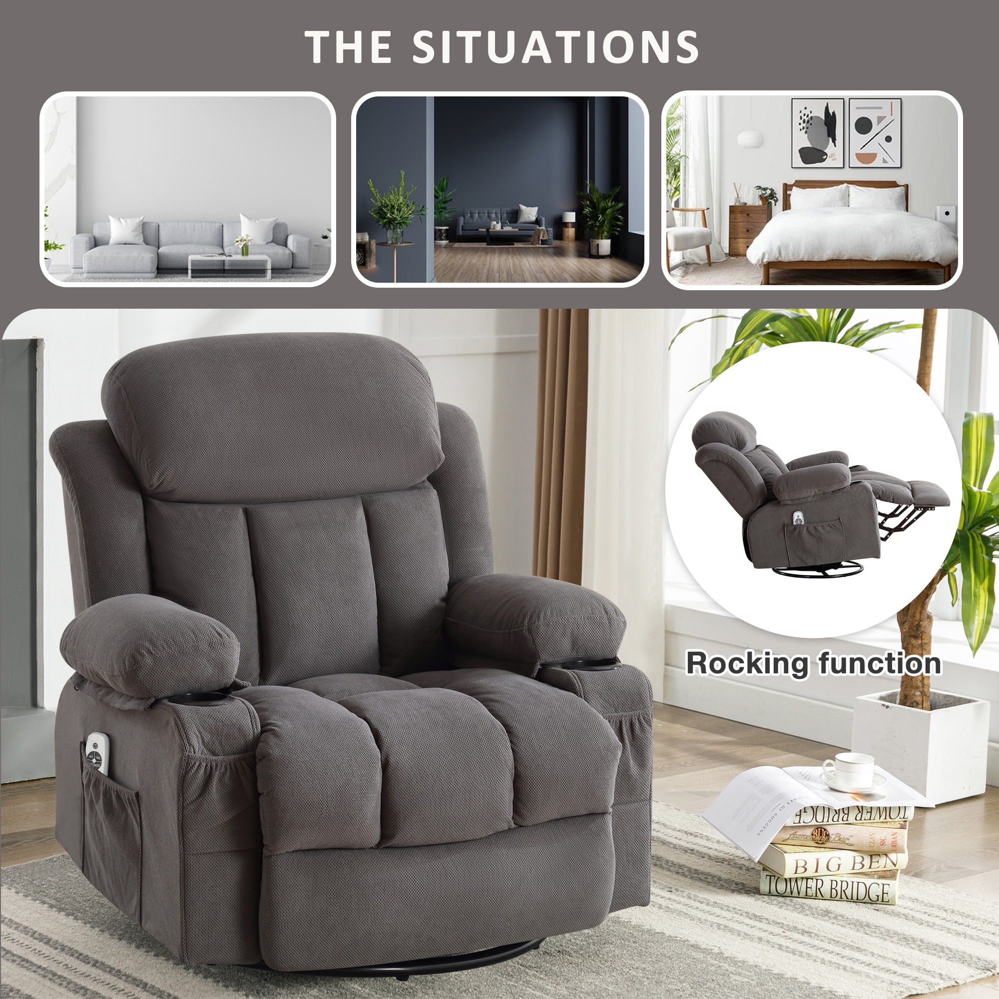 Sumyeg OR-WF189601AAD recliners - View #6