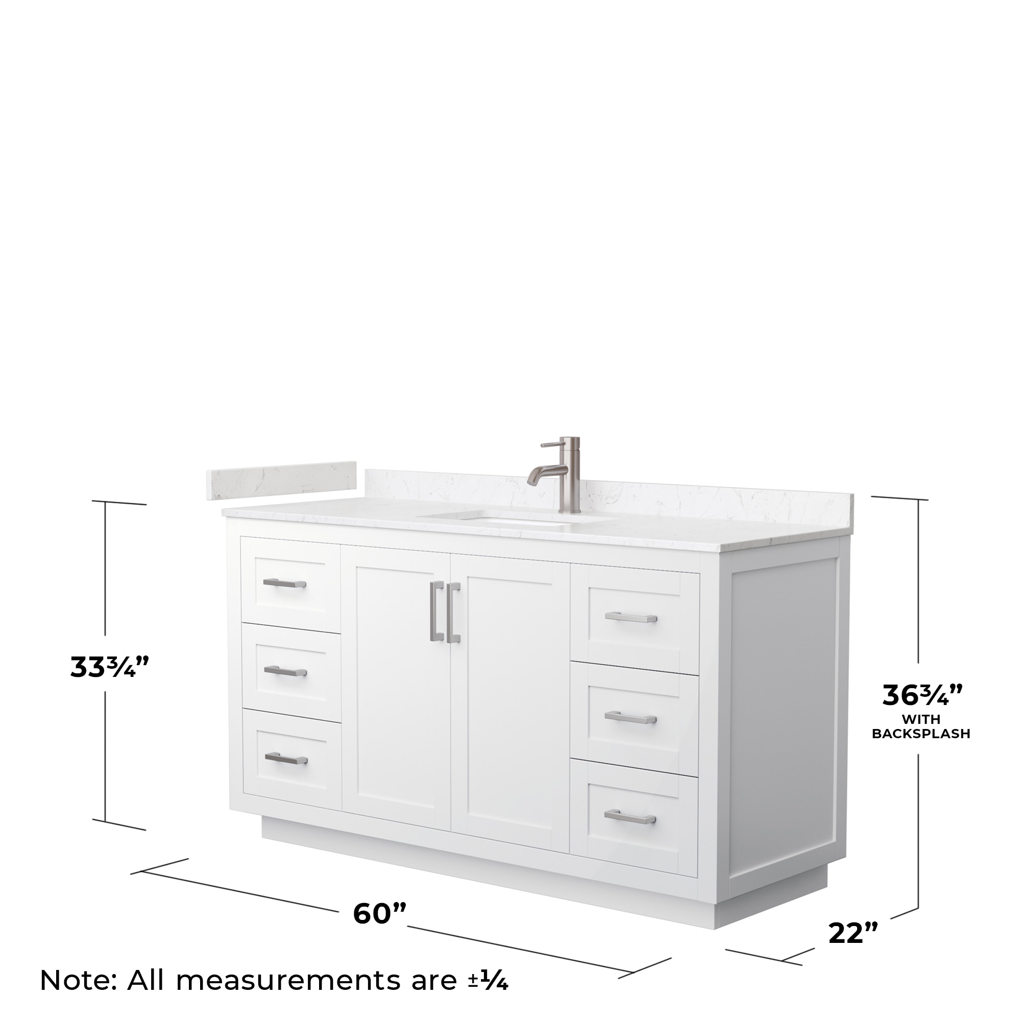 Wyndham Collection WCF292960SWHC2UNSMXX Bath-Vanity-Combo - View #5