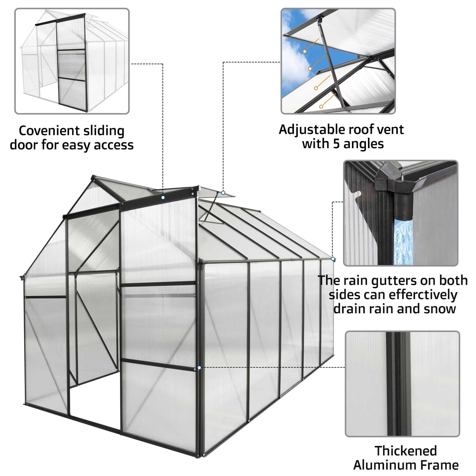 Maocao Hoom MZW400-42034 greenhouses - View #7