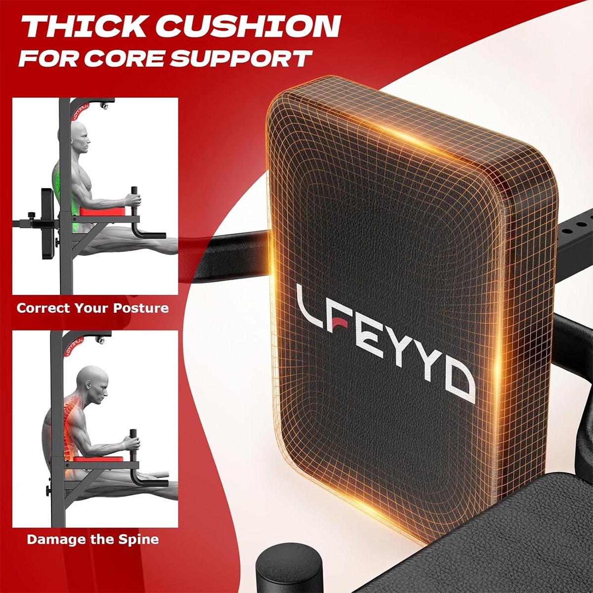 pooboo C96701 Pull-up-Push-up-Bars - View #3
