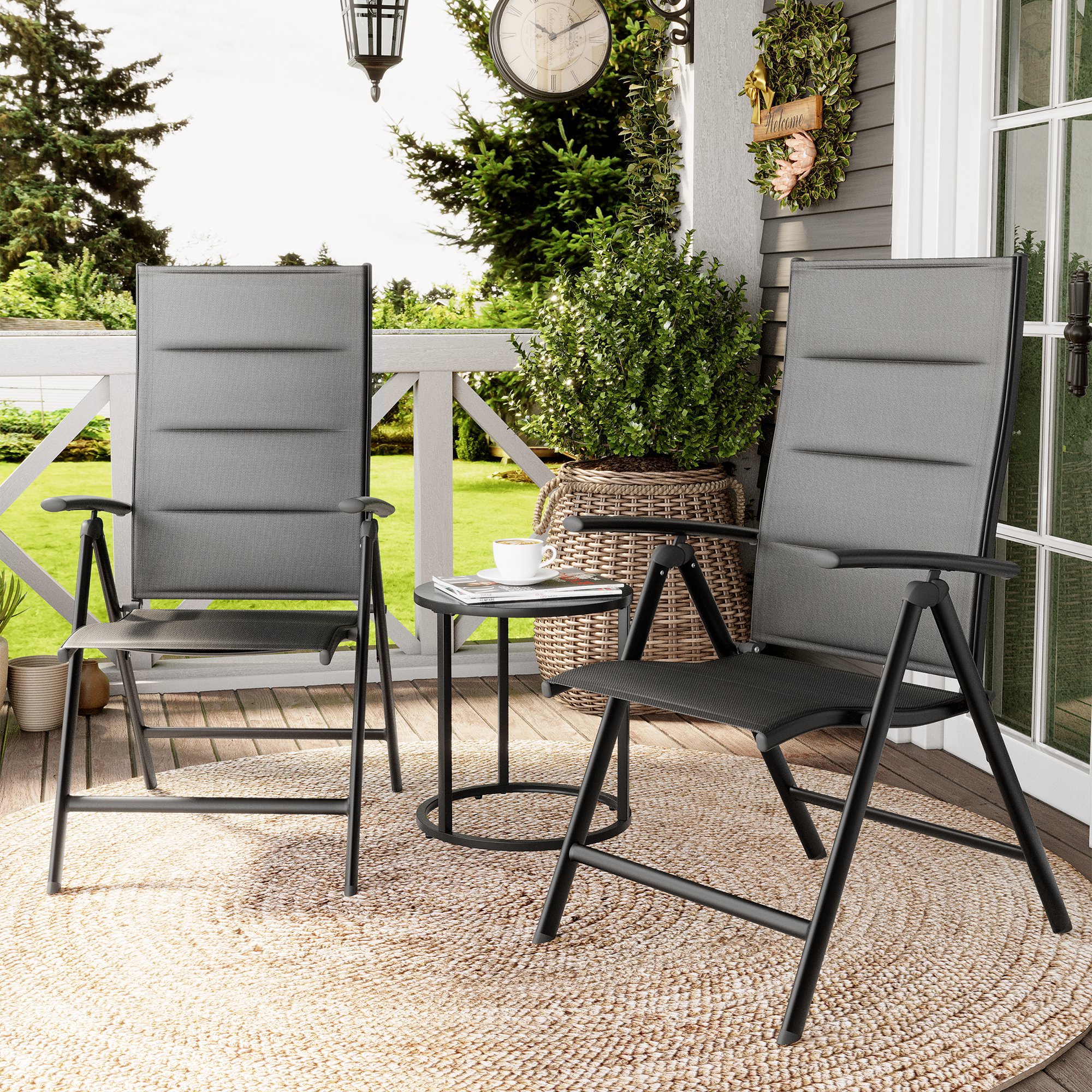 Crestlive Products CL-DC053DGY-2 Patio-Chairs - View #11