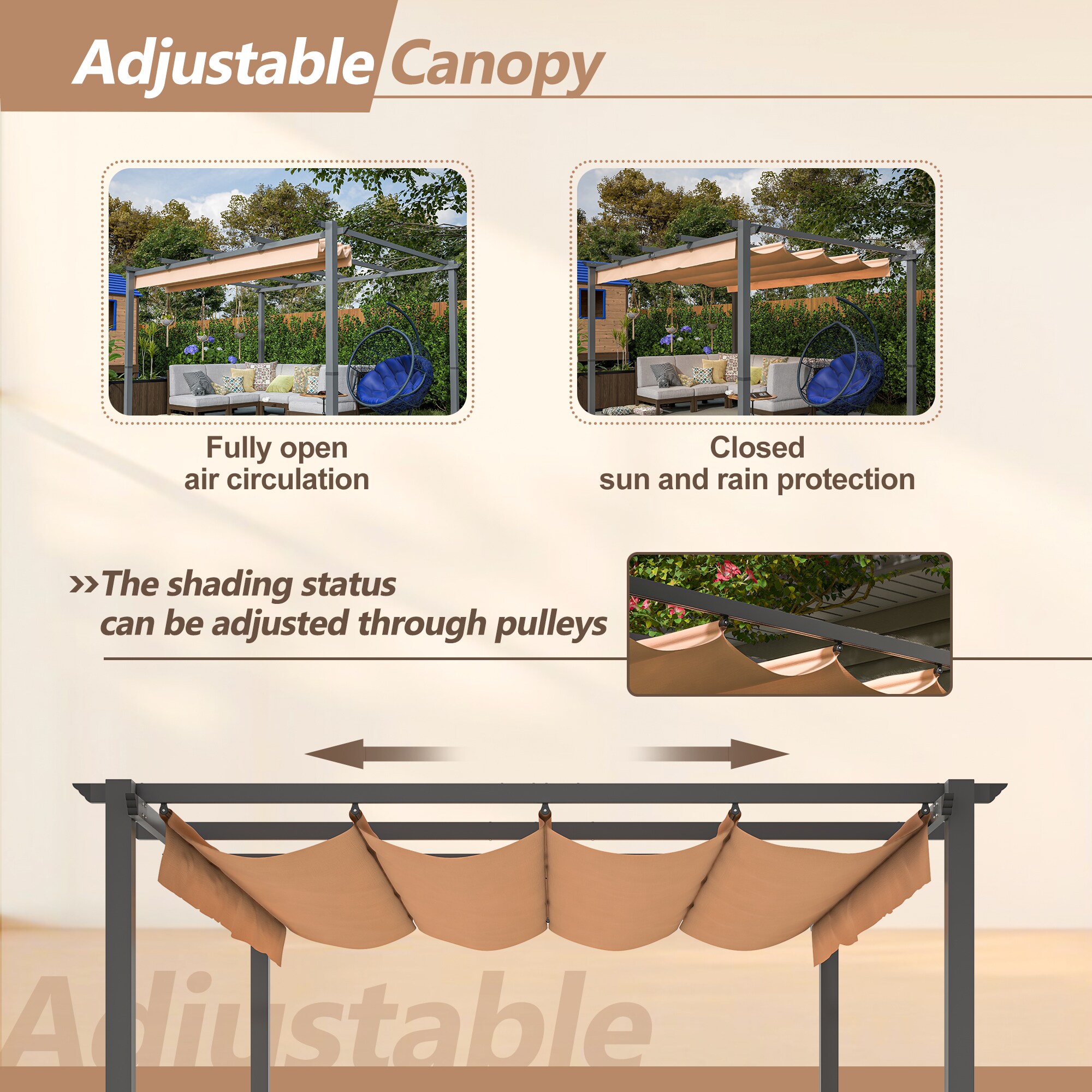 Gaierptone CRXHIYX82IG Wood-Resin-Gazebos - View #7