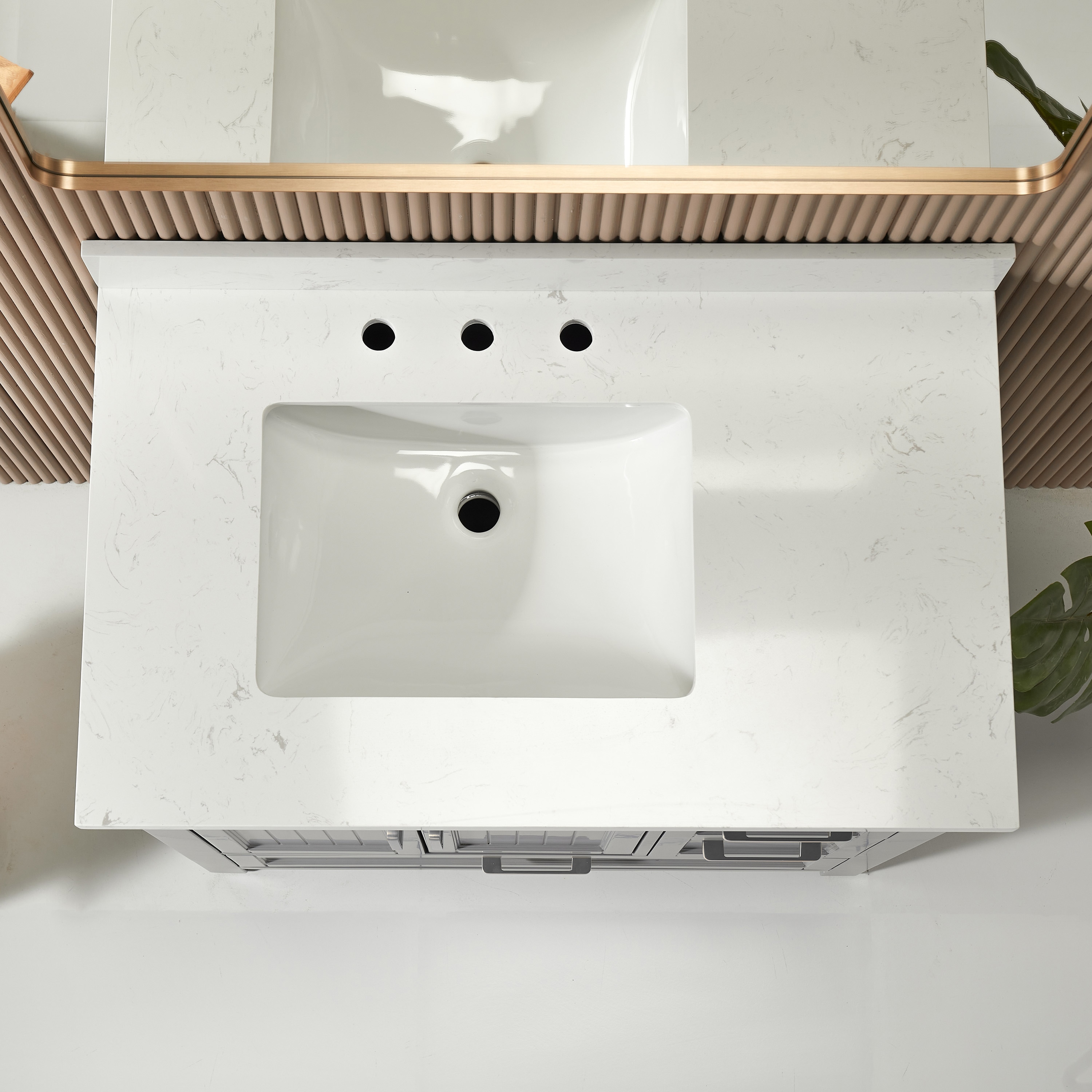 WELLFOR WA-8848-DH Bath-Vanity-Combo - View #6