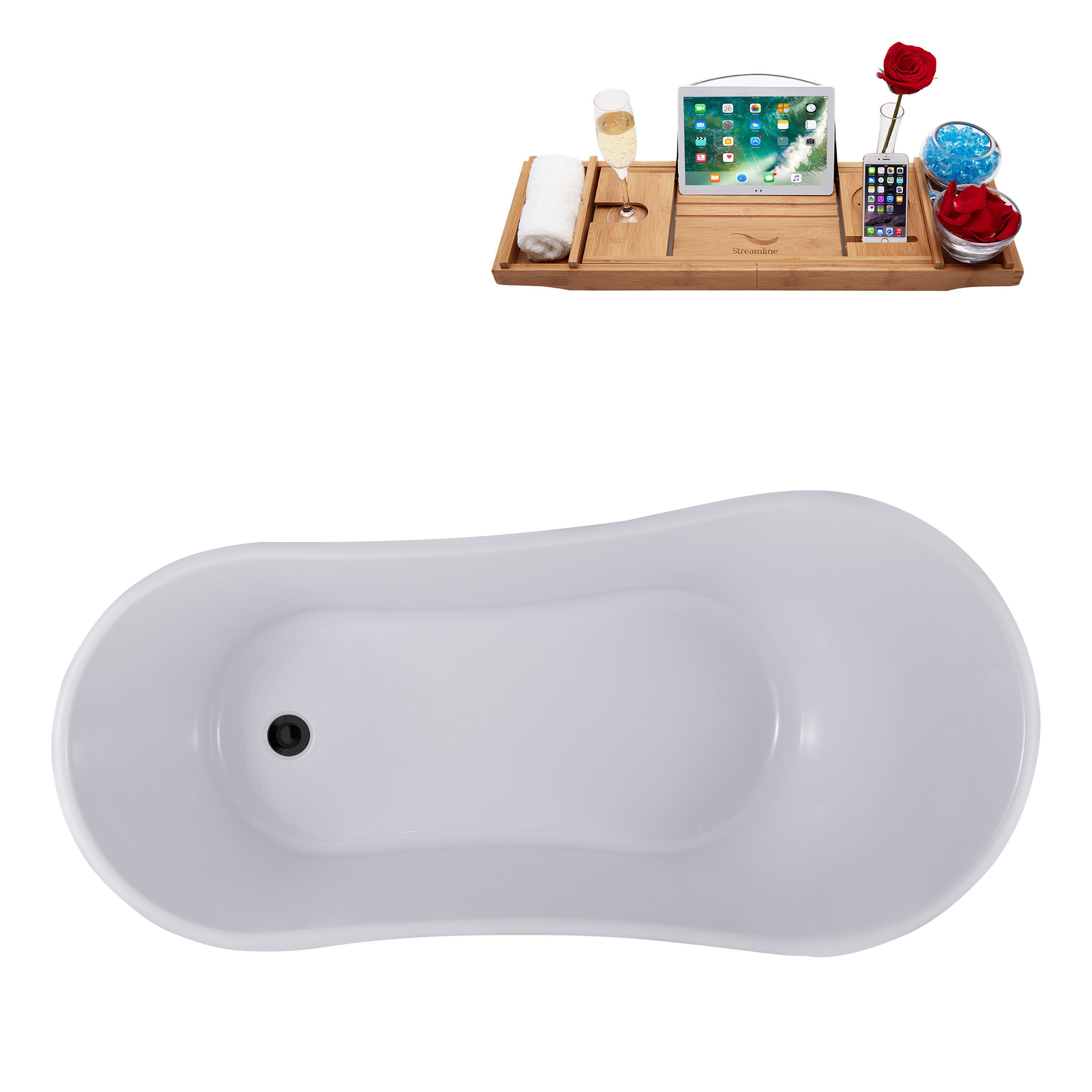 Streamline N362WH-IN-BL bathtubs - View #6