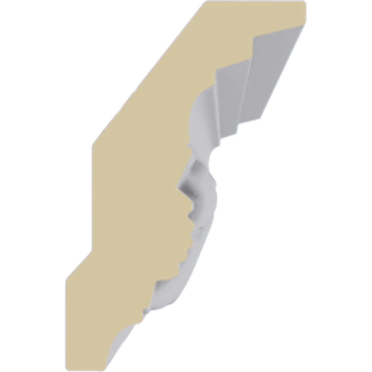 Ekena Millwork MLD02X01X03LE-CASE-8 Crown-Moulding - View #2