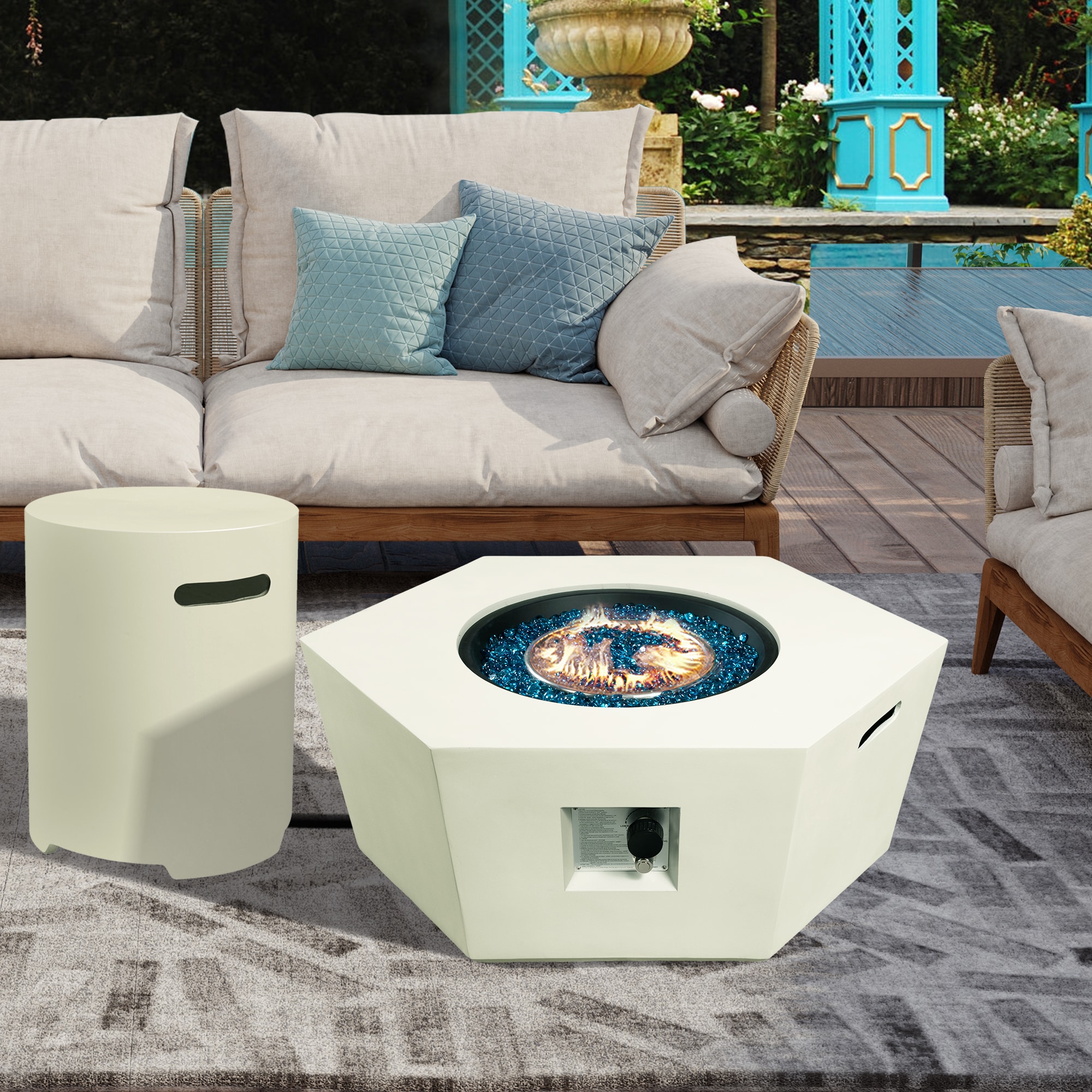 UPHA 41MGO-6BX-MBF Outdoor-Gas-Firepits - View #2