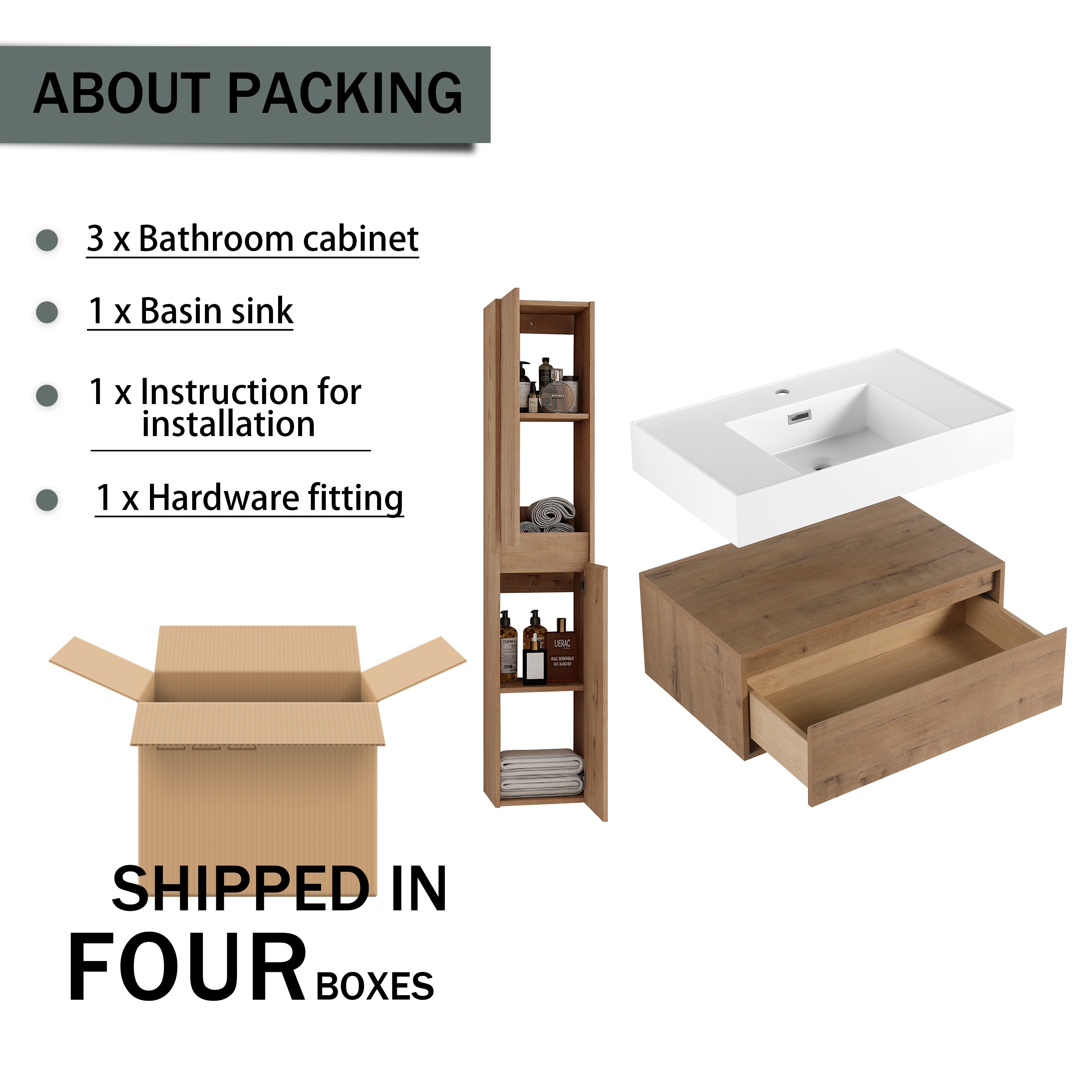 Tatayosi JL-99S00268 Bath-Vanity-Combo - View #5