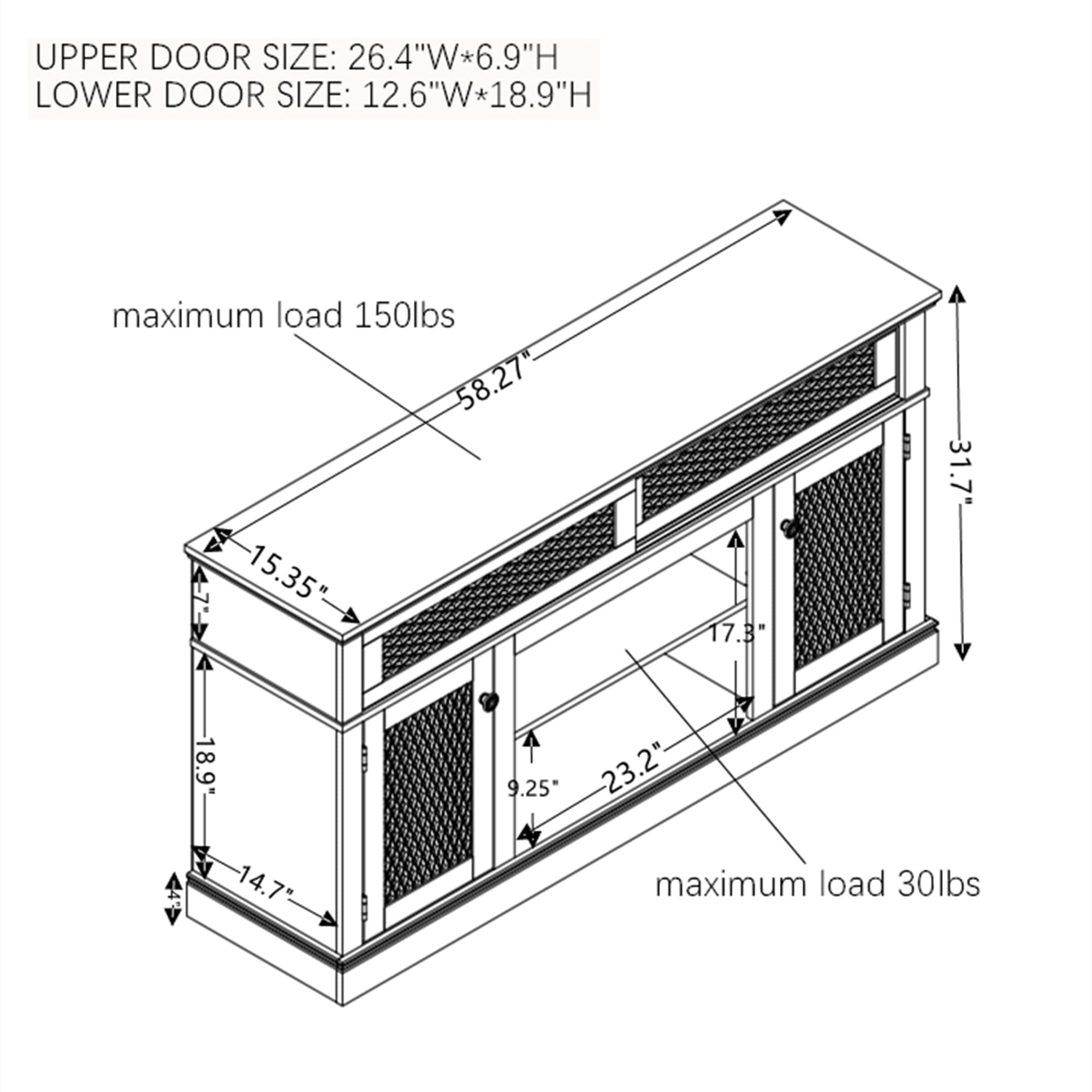 Bybafun YC1600082 Electric-Fireplaces - View #18