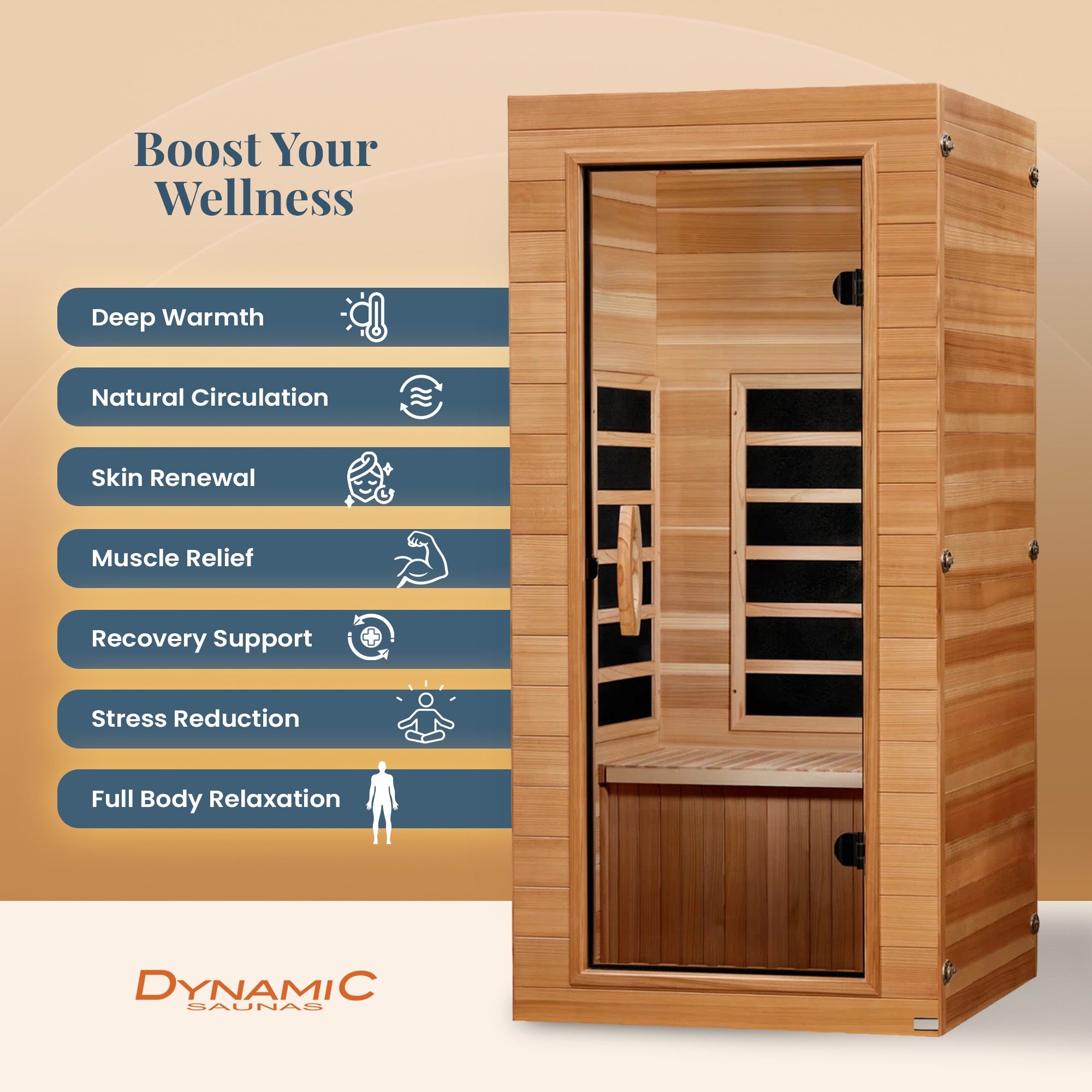 Dynamic Saunas DYN-1201-01 ELITE Indoor-Saunas - View #5