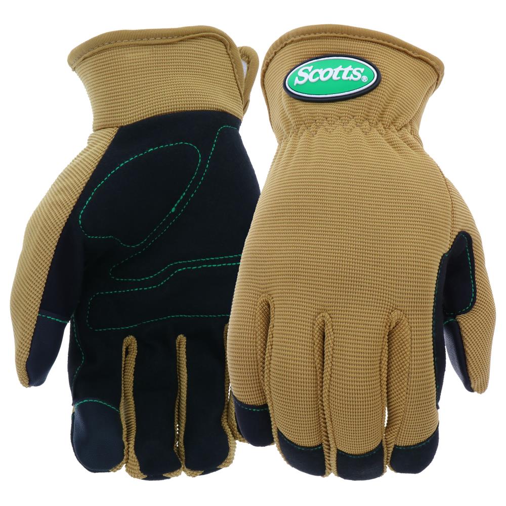 Southwire Large Gold Leather Electrical Repair Gloves, (1-Pair) in