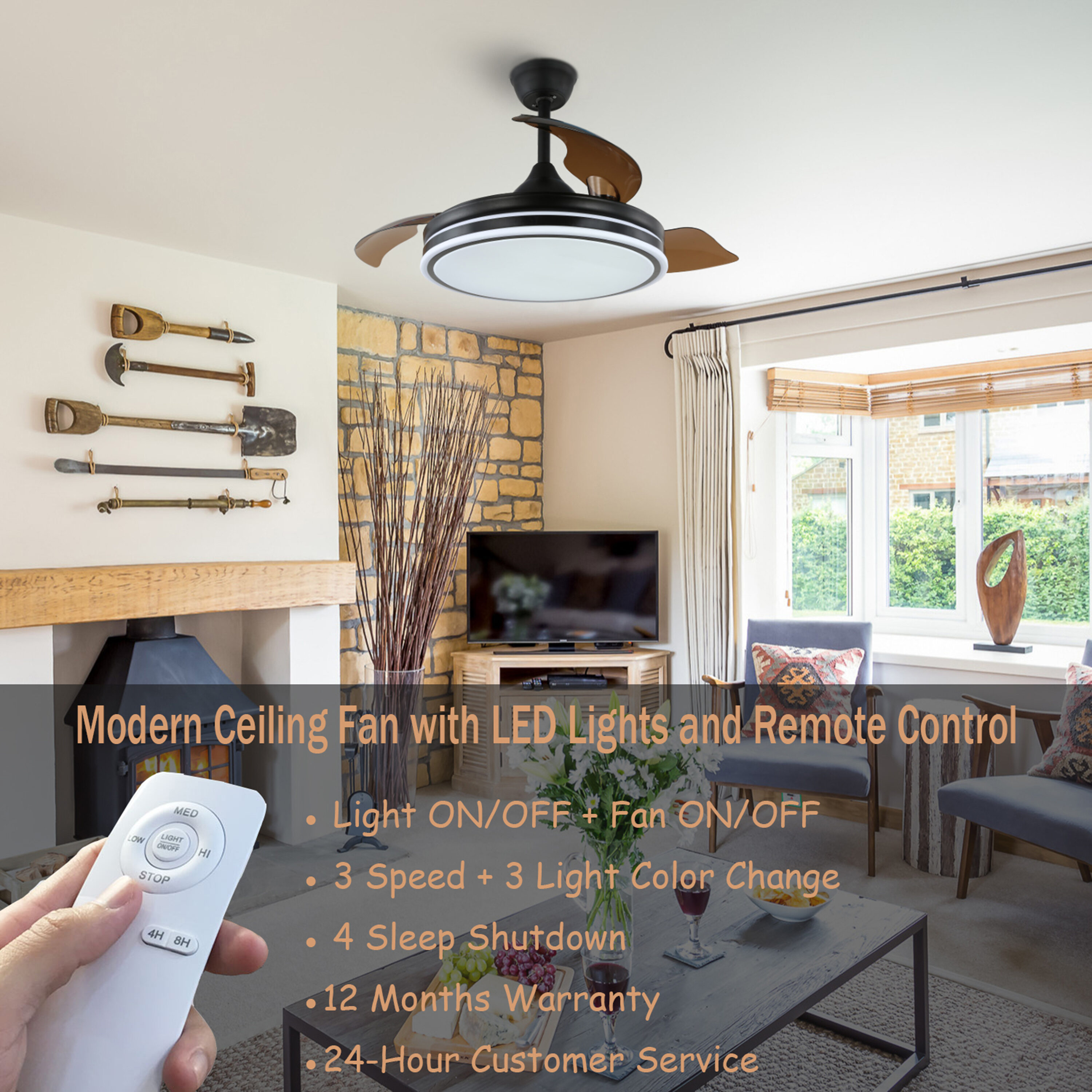 Oaks Decor BD3652-B Ceiling-Fans - View #8