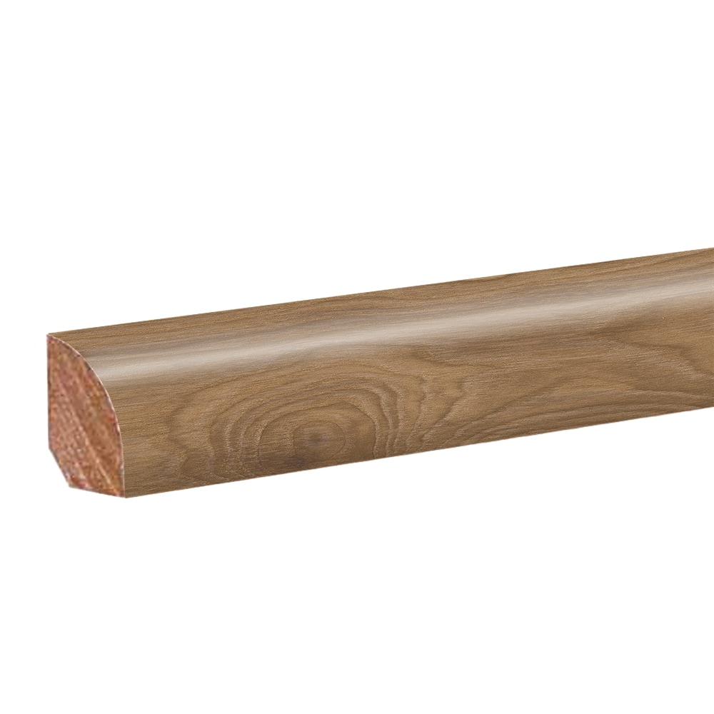 Project Source MQNS-06961 Bittersweet Prefinished 0.62-in T x 0.75-in W x 94.5-in L Laminate wood Quarter round