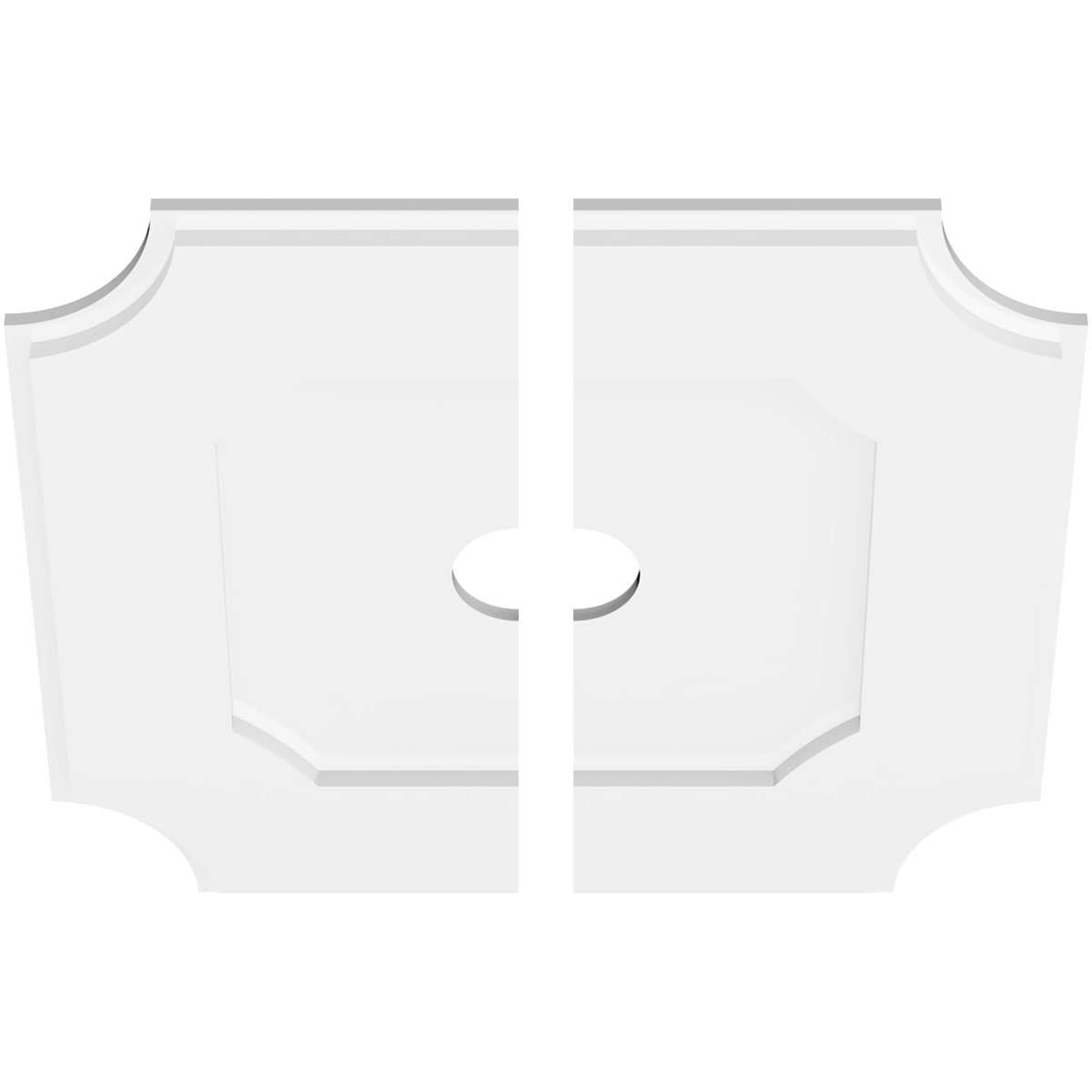 Ekena Millwork CMP22LE2-03000 Ceiling-Medallions - View #2