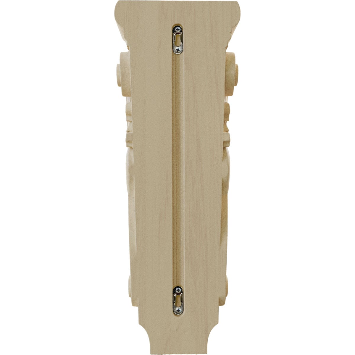 Large Acanthus Pilaster Rubberwood Corbel, 20" Height