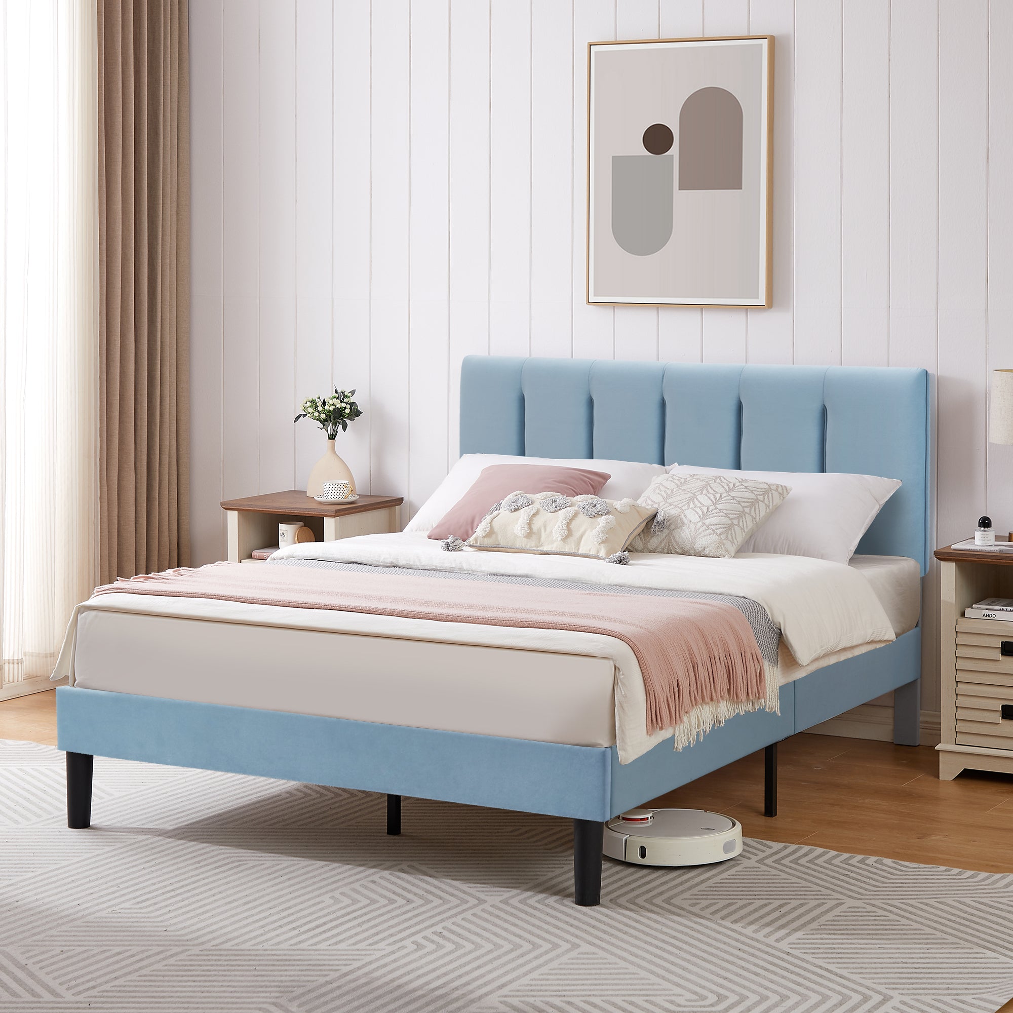 Vecelo LOE-CY-FB04-LBLU beds - View #2