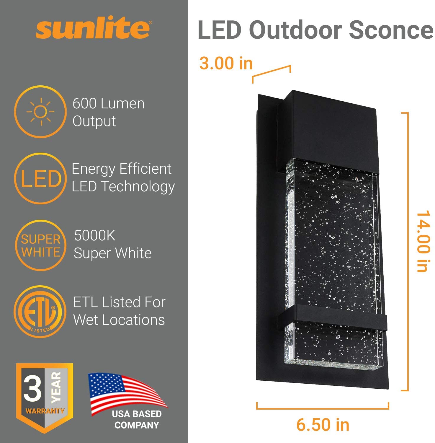 Sunlite LW07199 Outdoor-Wall-Lighting - View #2