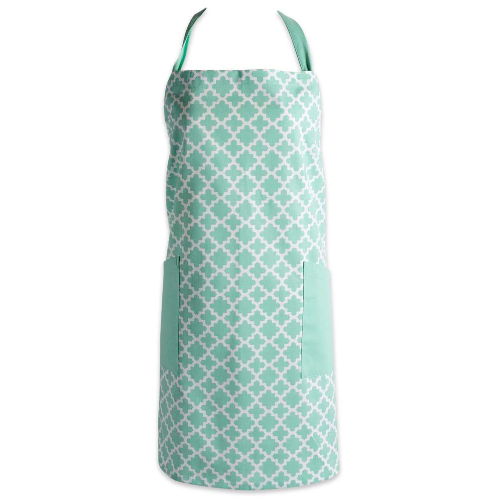Christmas Apron Merry Christmas Lattice Printed Cotton Linen Cleaning Tools NEW 