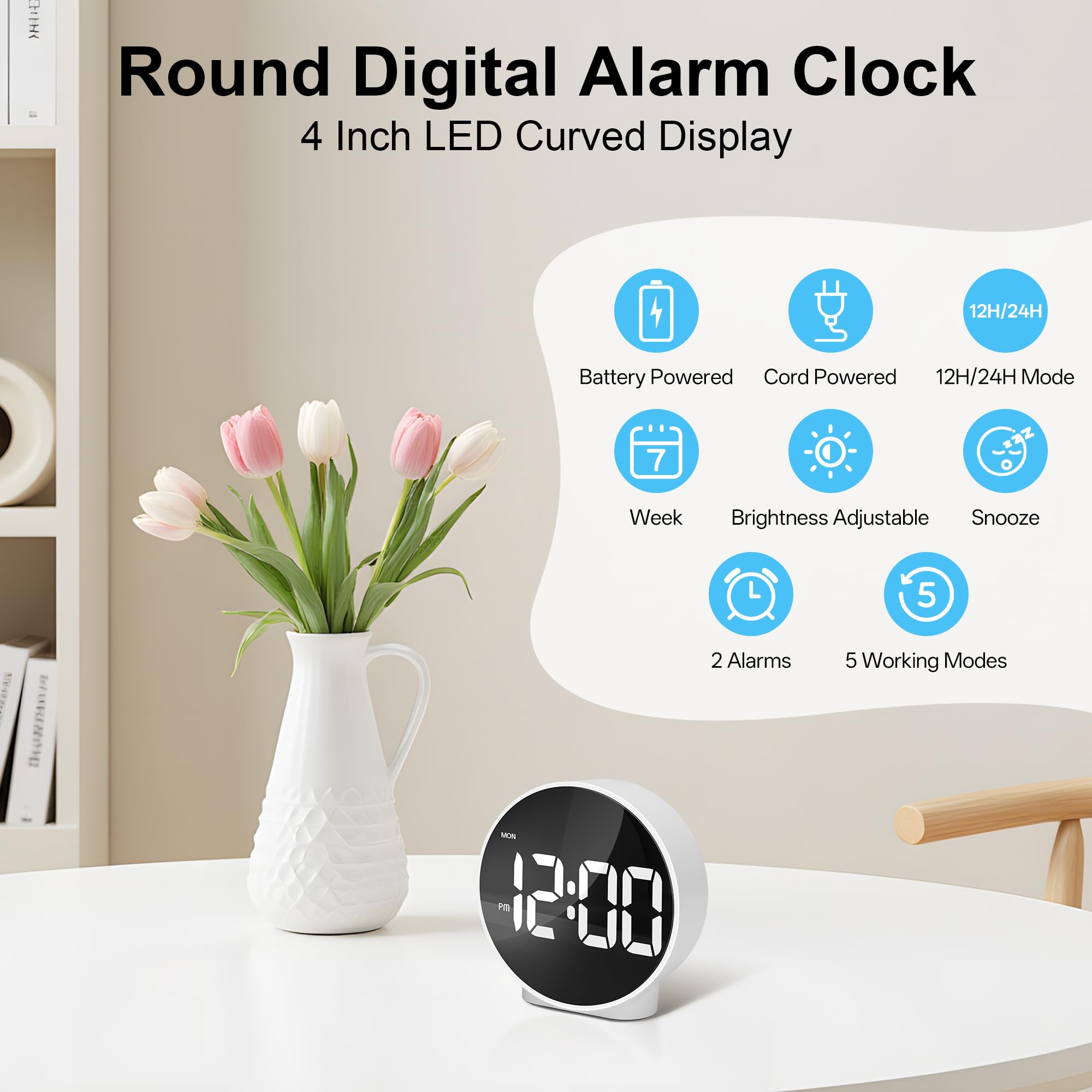 JVFCXXV LJV0805C487 Indoor-Outdoor-Clocks - View #2