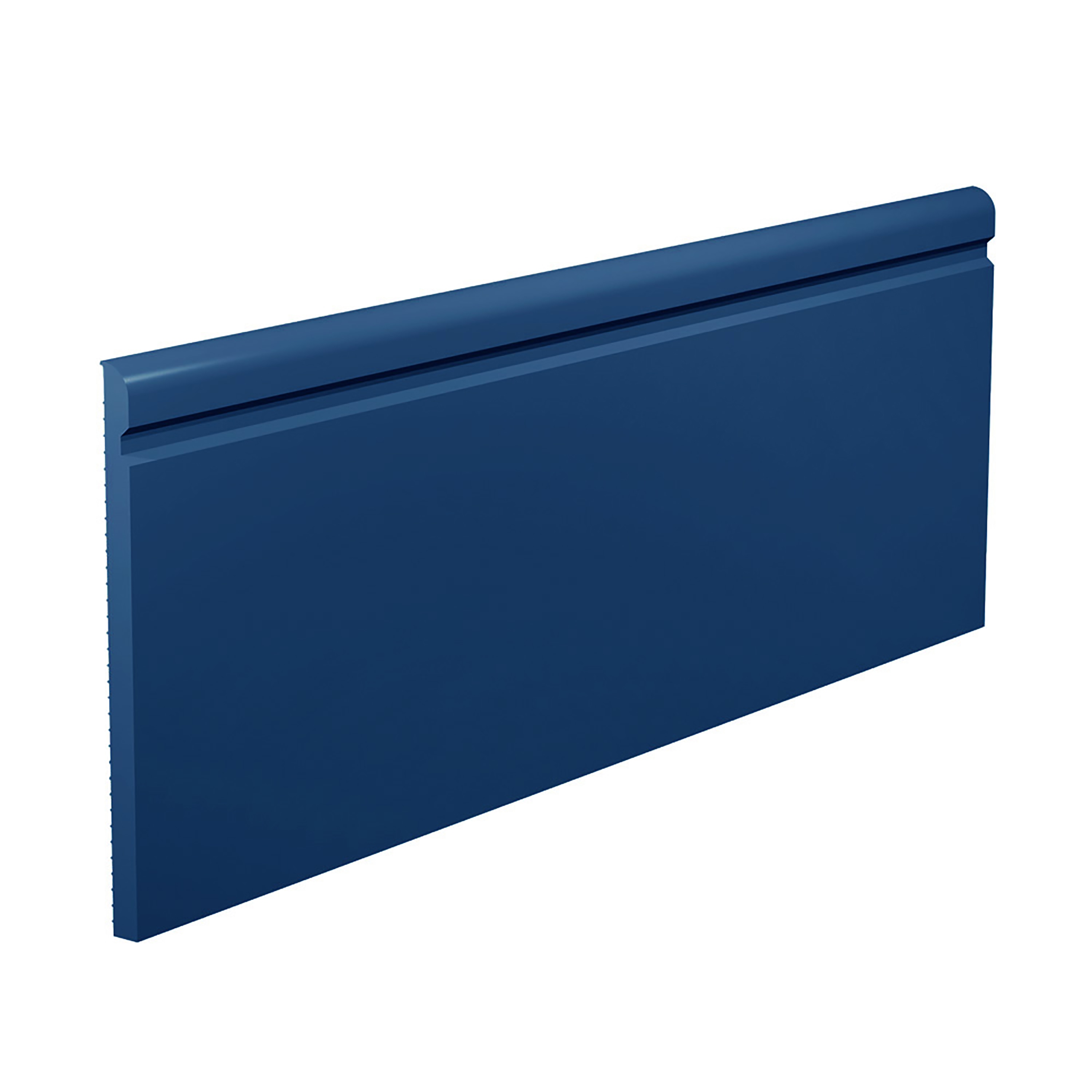 Flexco Captivate Base Sculpture Midnight Blue 0.25-in T x 4.25-in W x 96-in L Vinyl Wall Base