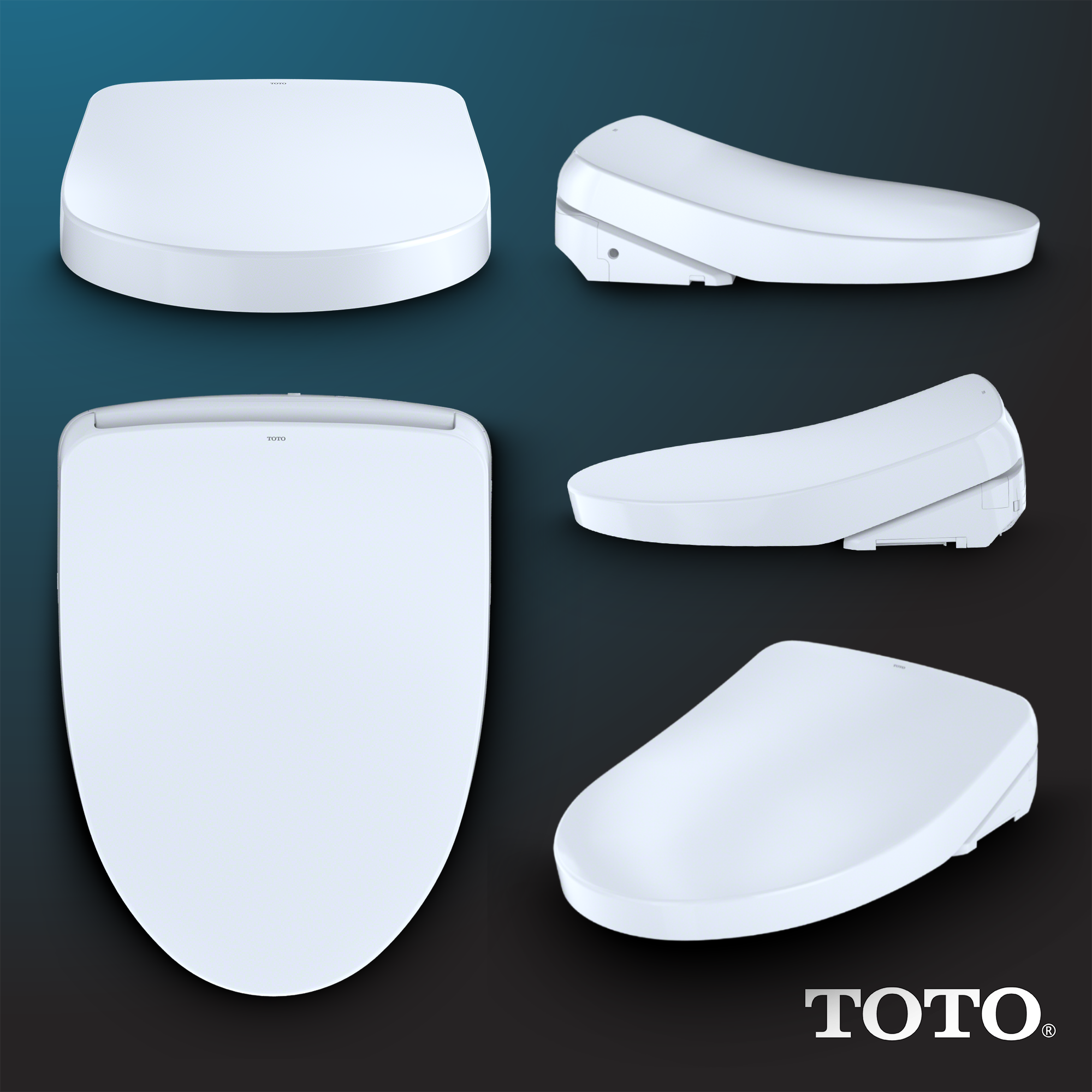TOTO SW3056-01 Bidet-Toilet-Seats - View #6