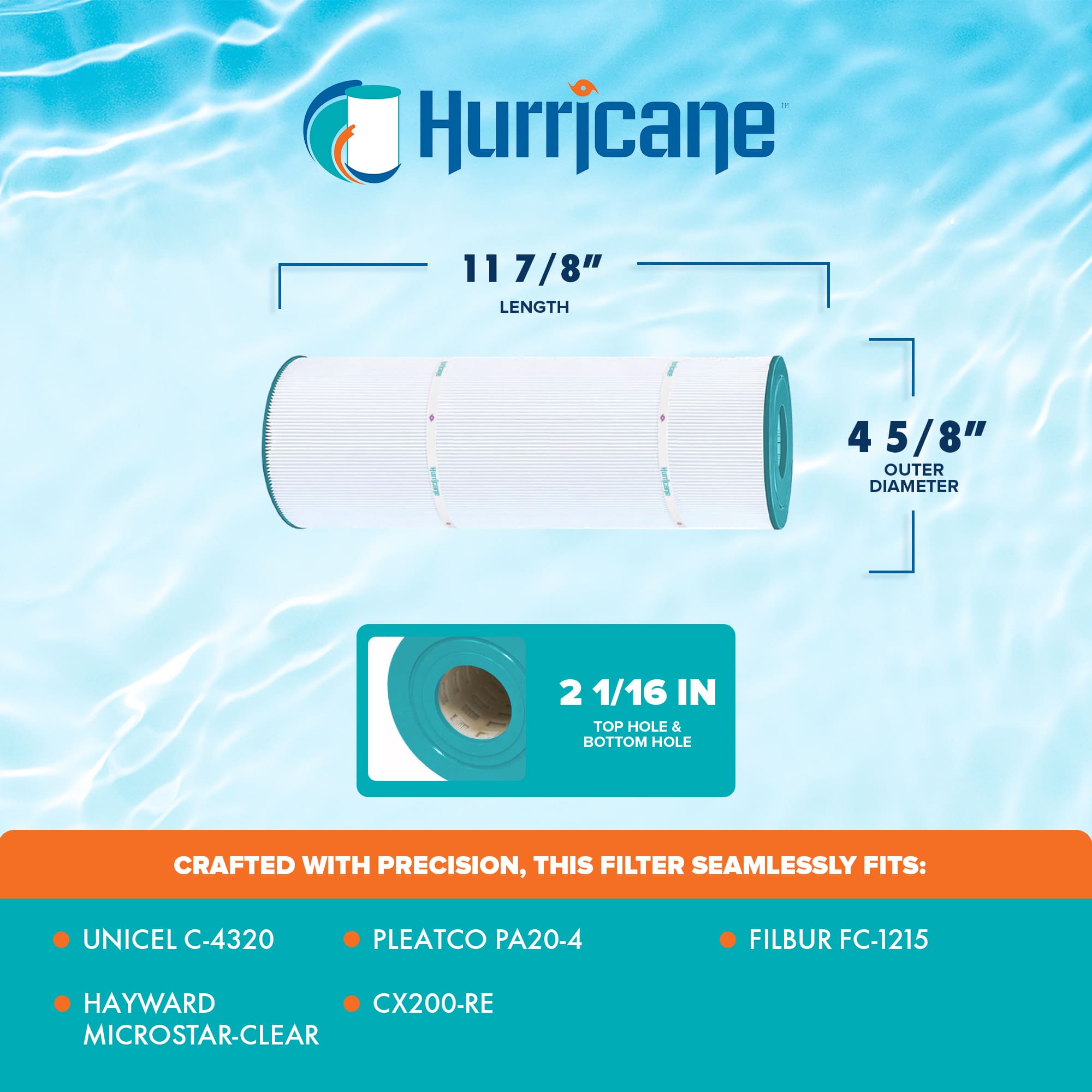 Hurricane 400456 Pool-Filter-Skim-Sys-Parts - View #2