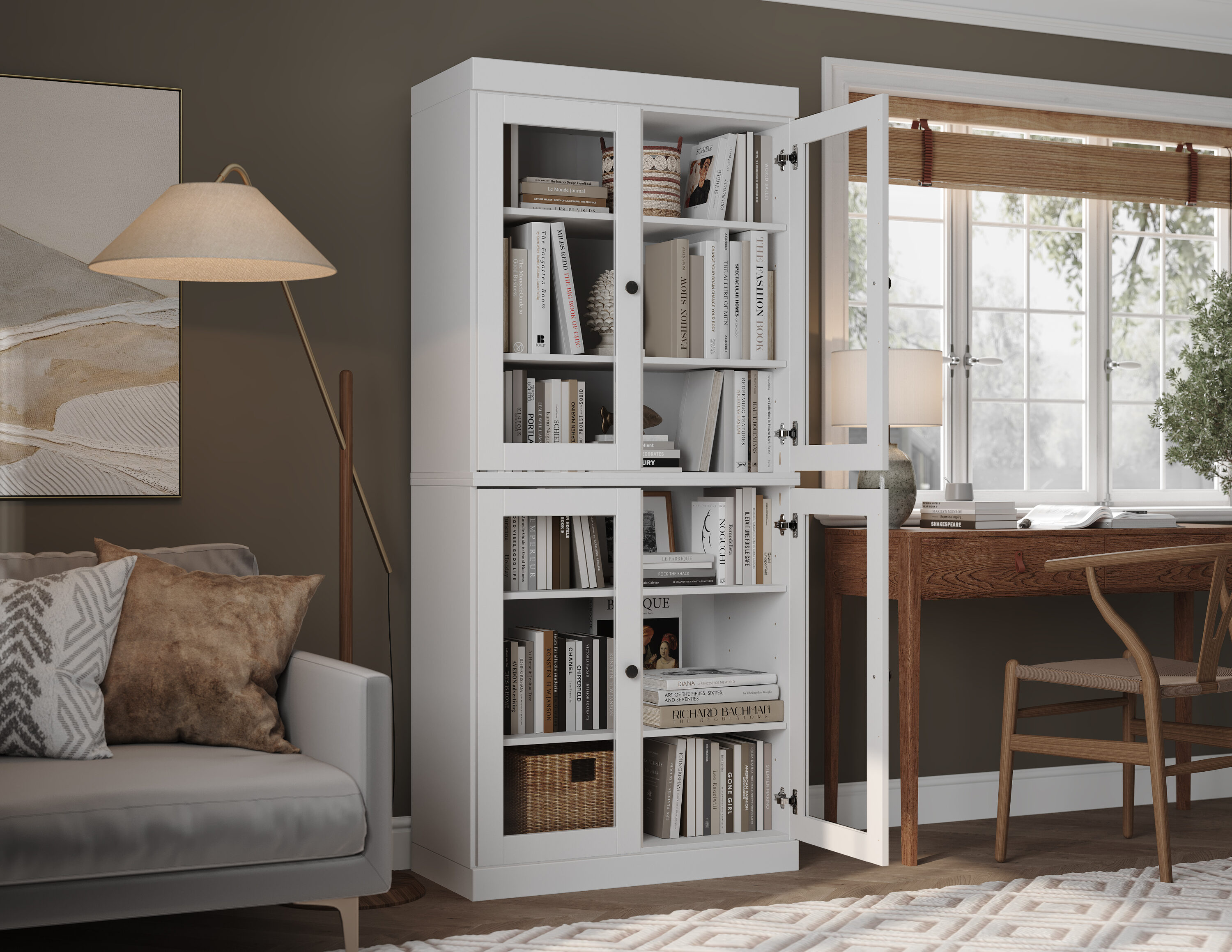 Palace Imports 9881 bookcases - View #2