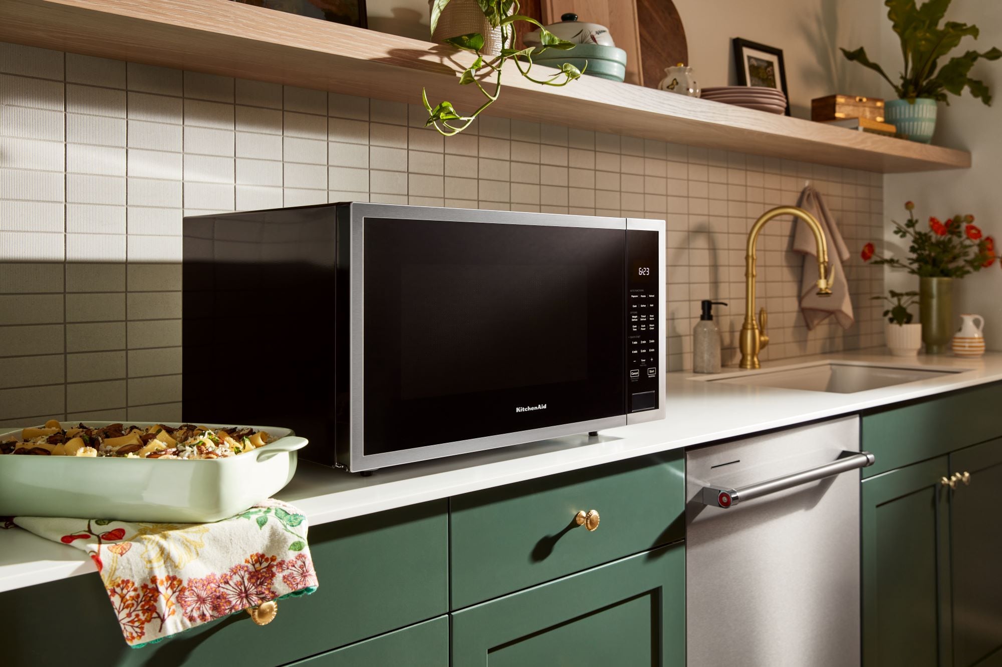 Buy KitchenAid 21 3/4 Countertop Microwave Oven - 1200 Watt