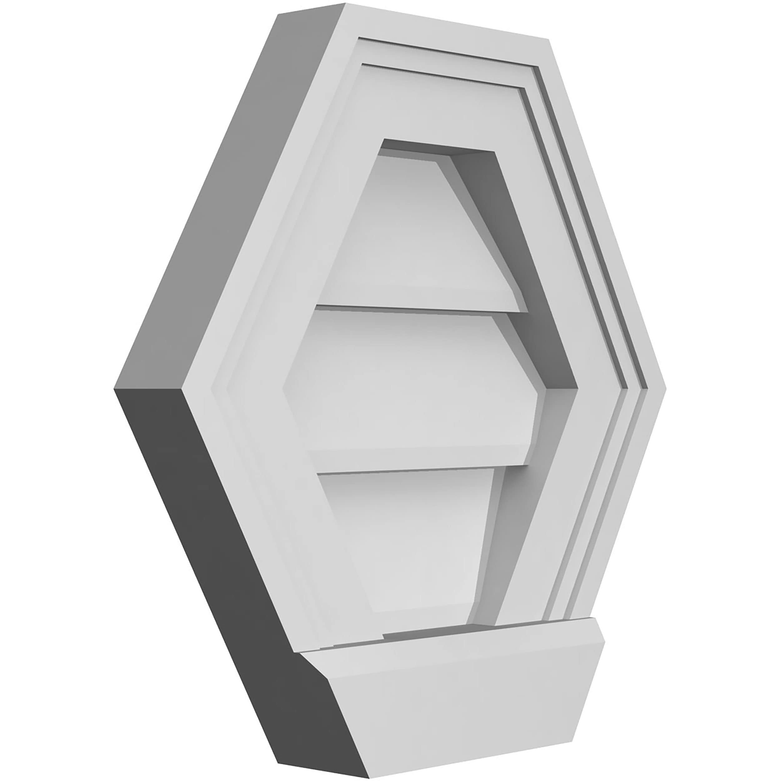 Ekena Millwork GVPHP12X1203SN Gable-Vents - View #2