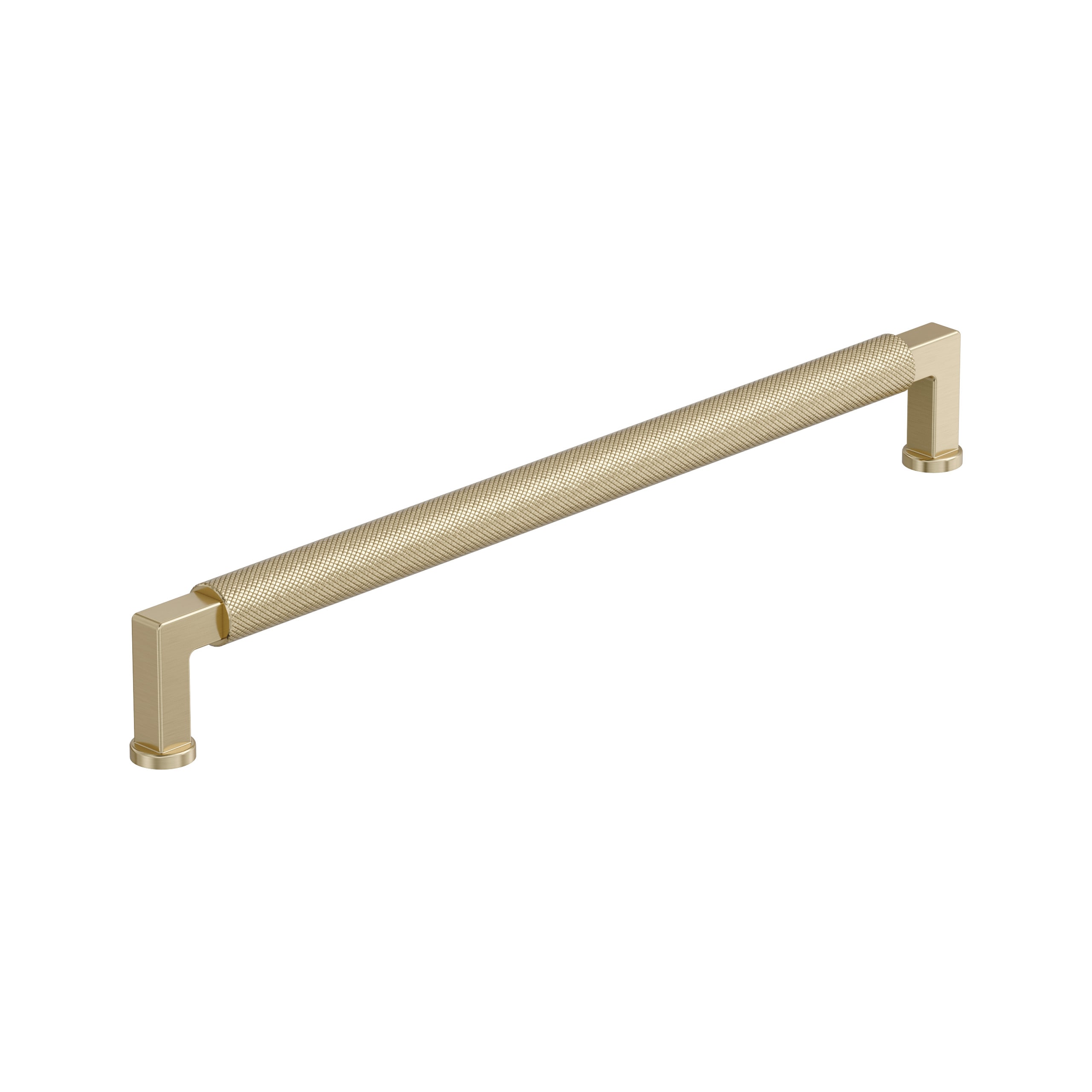 Amerock BP37628BBZ Balata 10-1/16-in , 256mm Center to Center Golden Champagne Cylindrical Bar Drawer Pull
