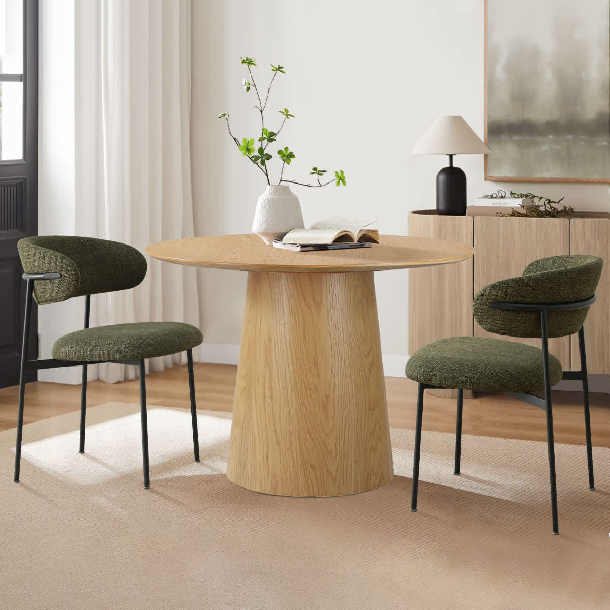 Maison Boucle MERIDA-CHAIR-GREEN8 Dining-Chairs - View #4