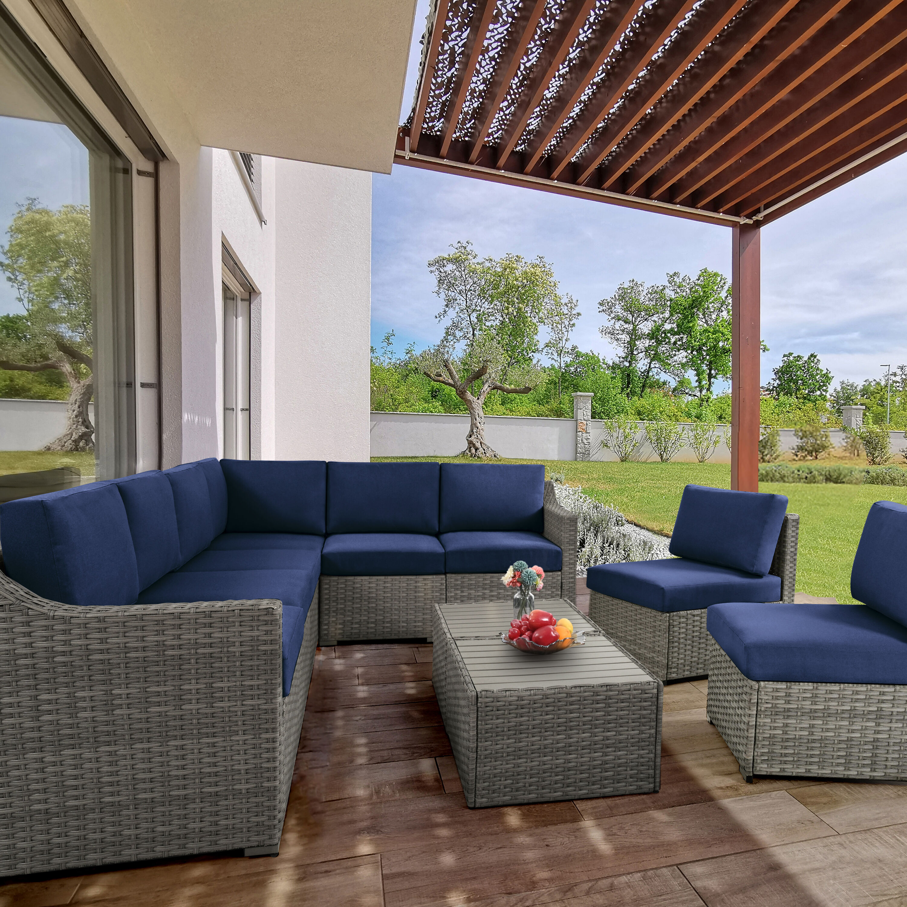  HPO-SF10-GT-WL2 Patio-Sofas-Daybeds - View #5