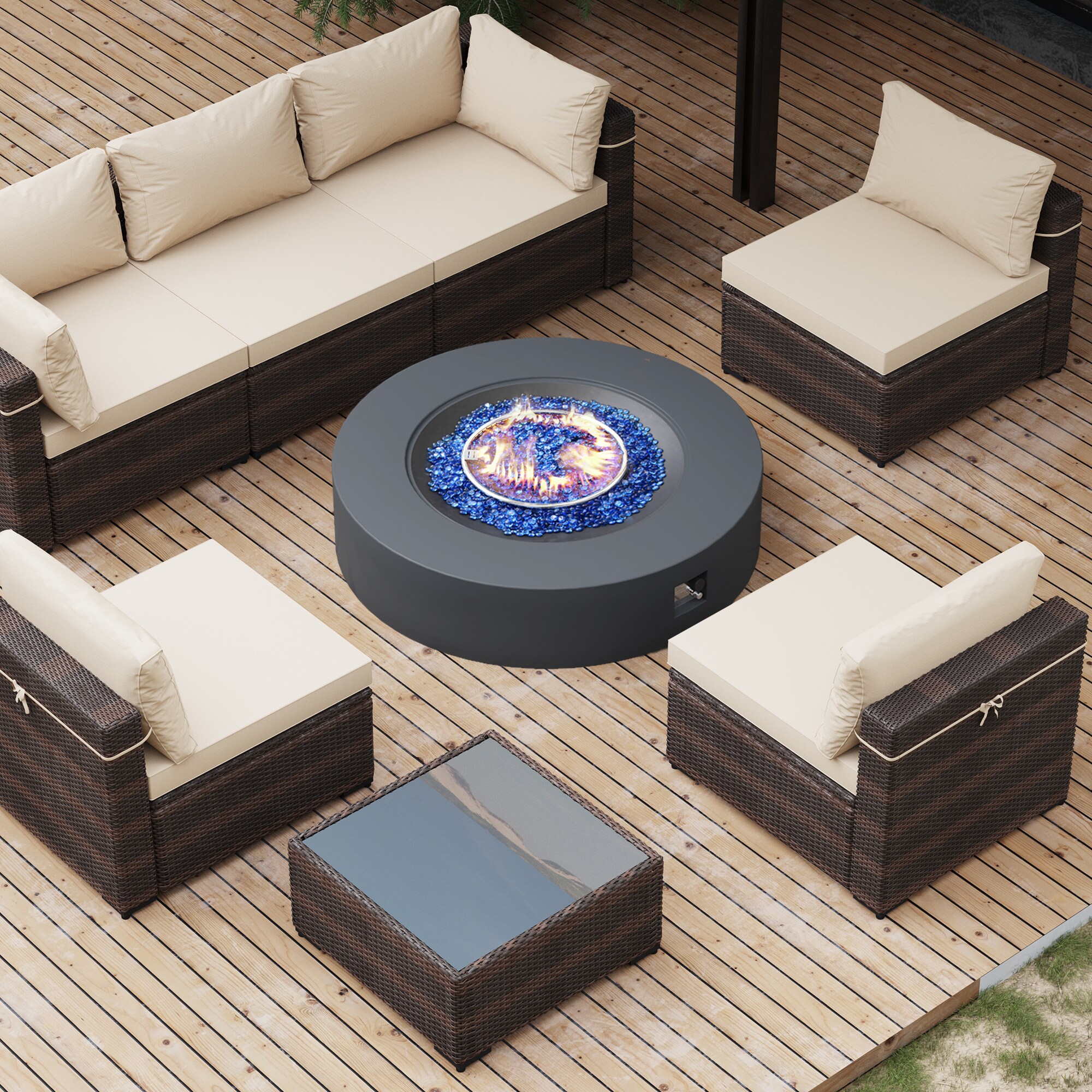 Patio Watcher SF123-B42DK Patio-Conversation-Sets - View #3