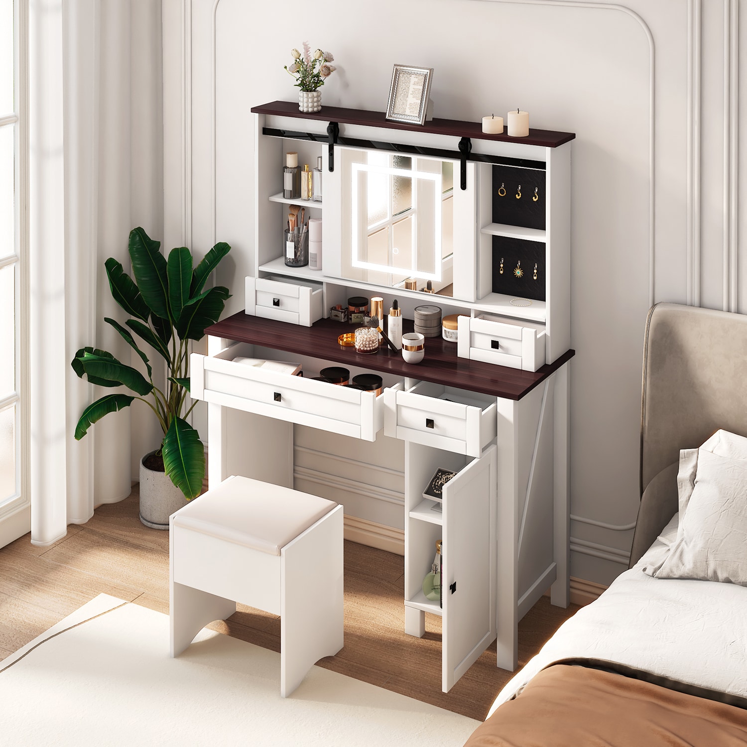 GZMR GM-W3353 Bedroom-Vanities - View #2