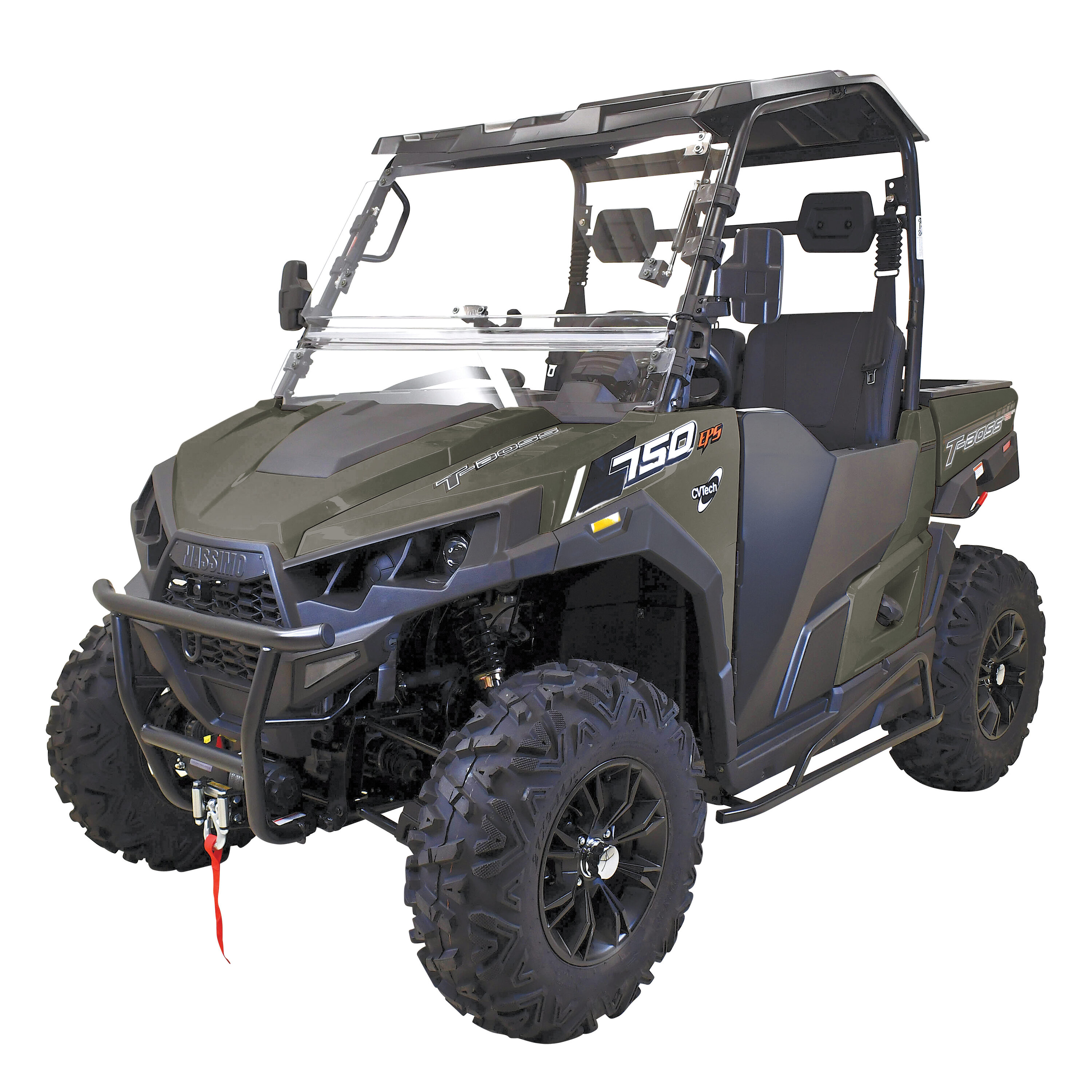 Massimo 694-cc Gas UTV with Canopy (Green) U100750716 at Massimo 694-cc Gas UTV with Canopy (Green) U100750716 at