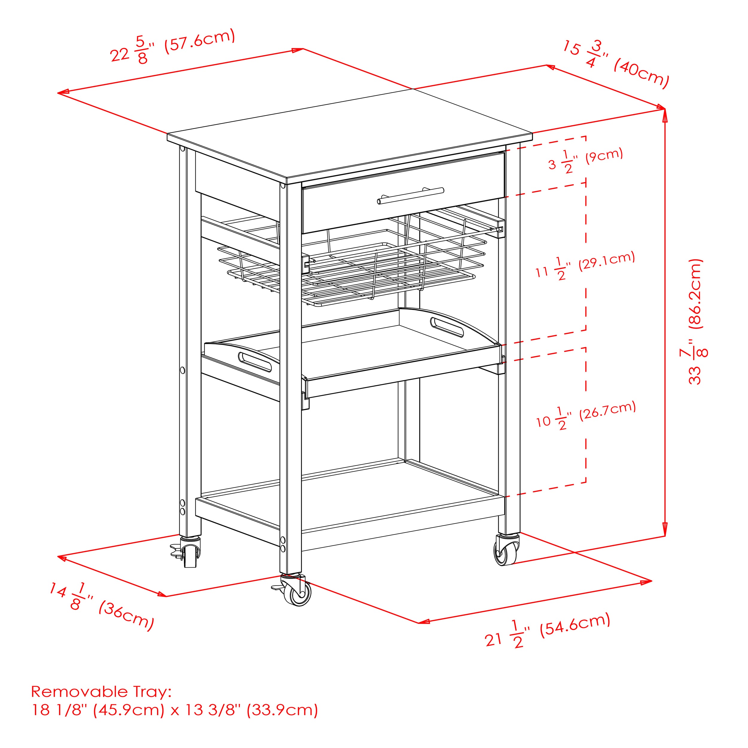Winsome Wood 20322 Kitchen-Furniture - View #5