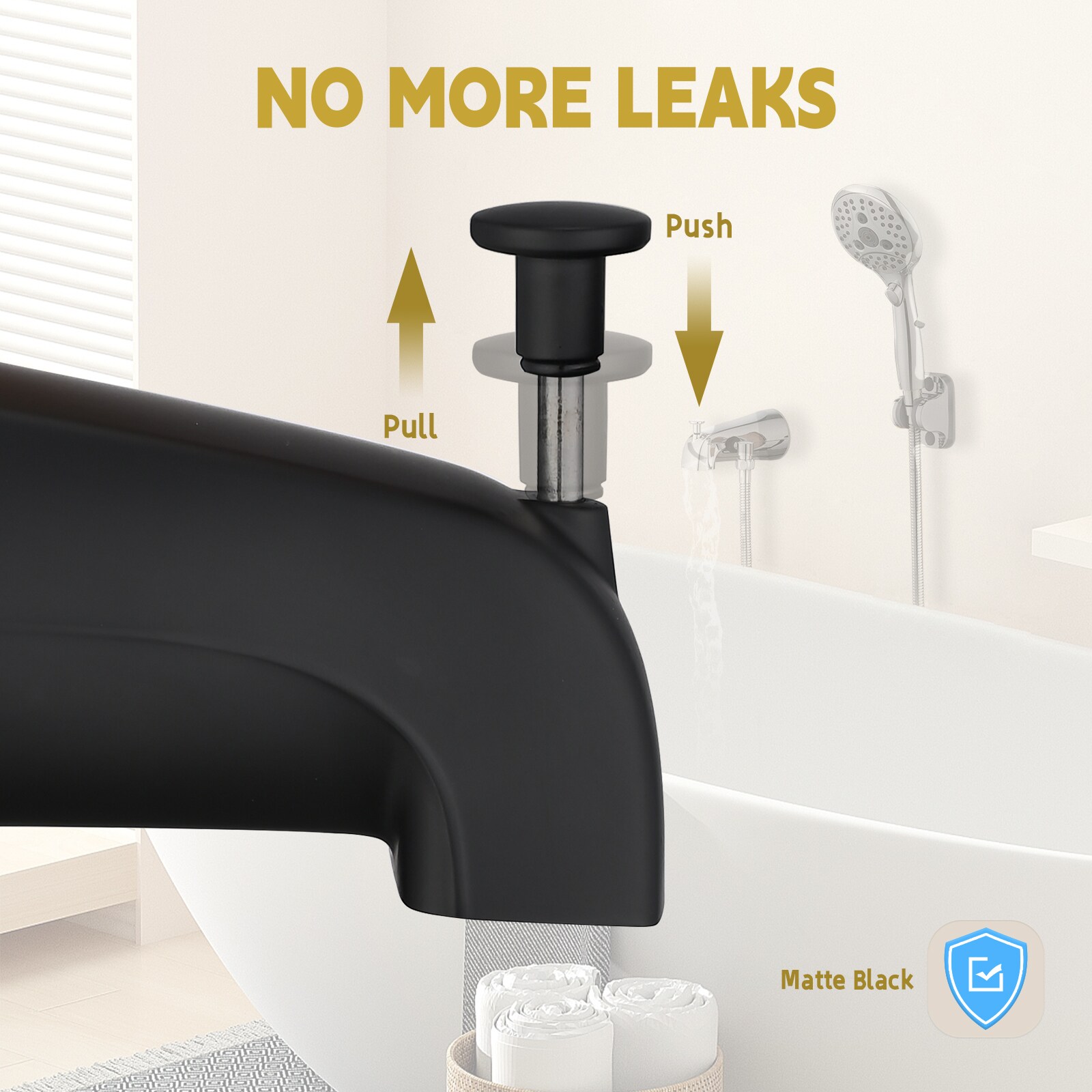 UCLIMAA UCSACK00470MB Tub-Spout - View #7