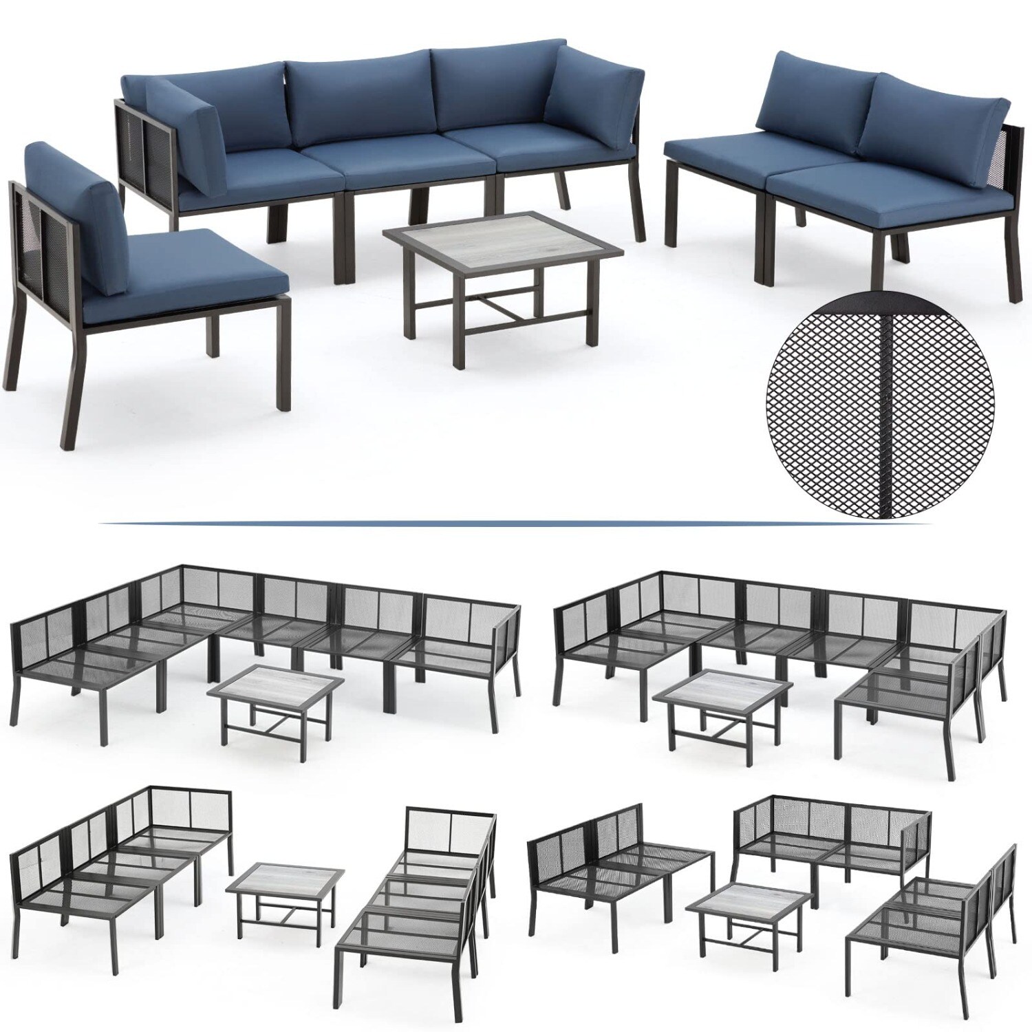 AECOJOY 16317DL-LS01 Patio-Sofas-Daybeds - View #7