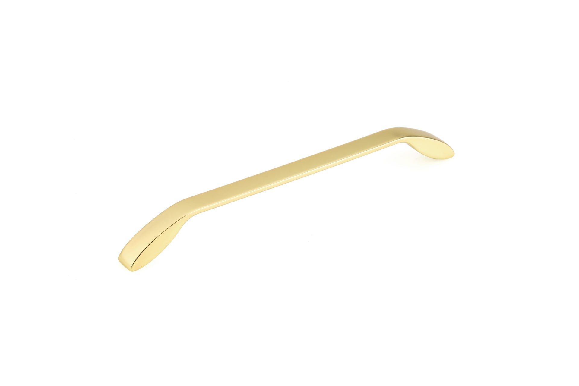 Richelieu BP9455224165 Comox 8-13/16-in , 224mm Center to Center Brushed Gold Arch Handle