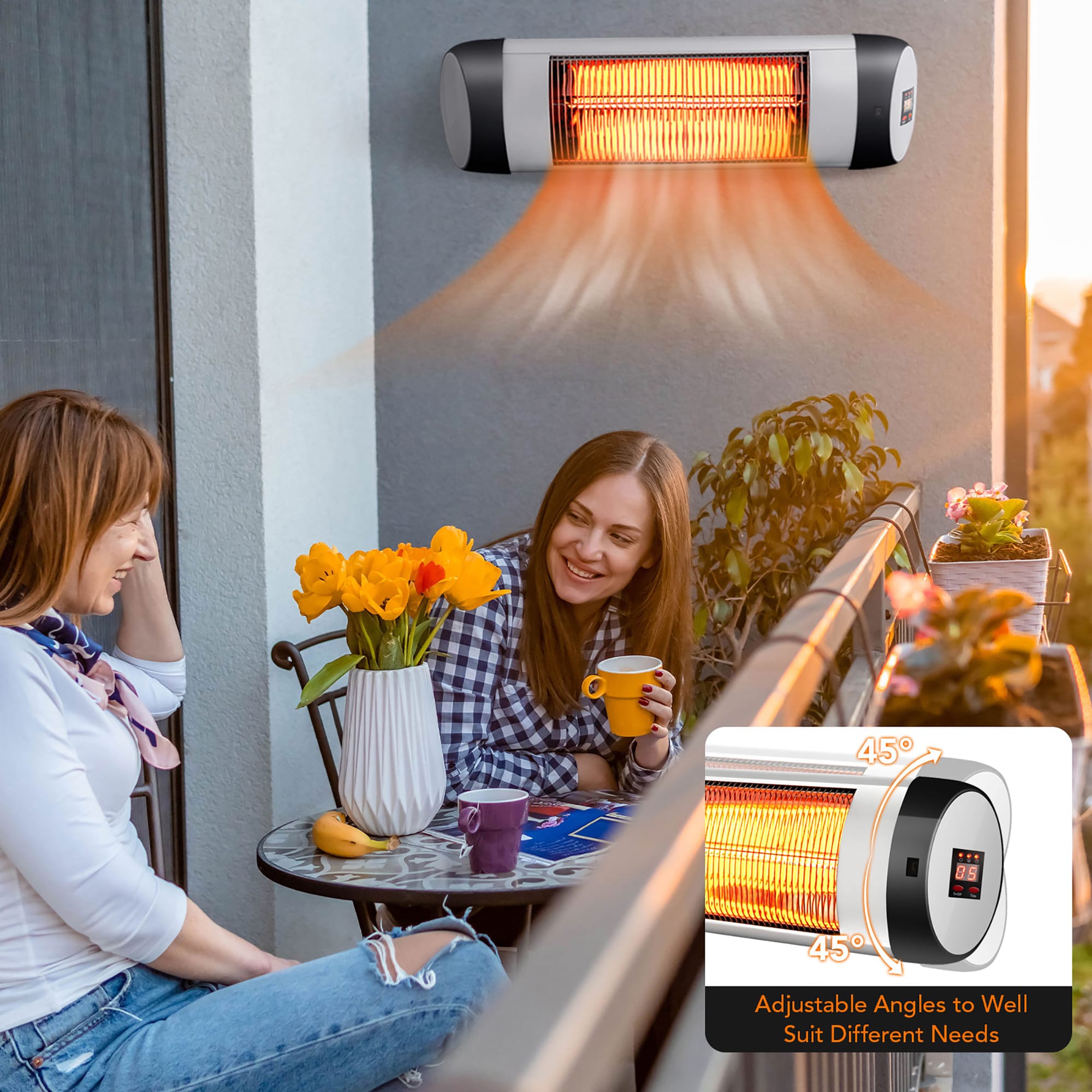Costway SWL00046 Portable-Electric-Heat - View #6