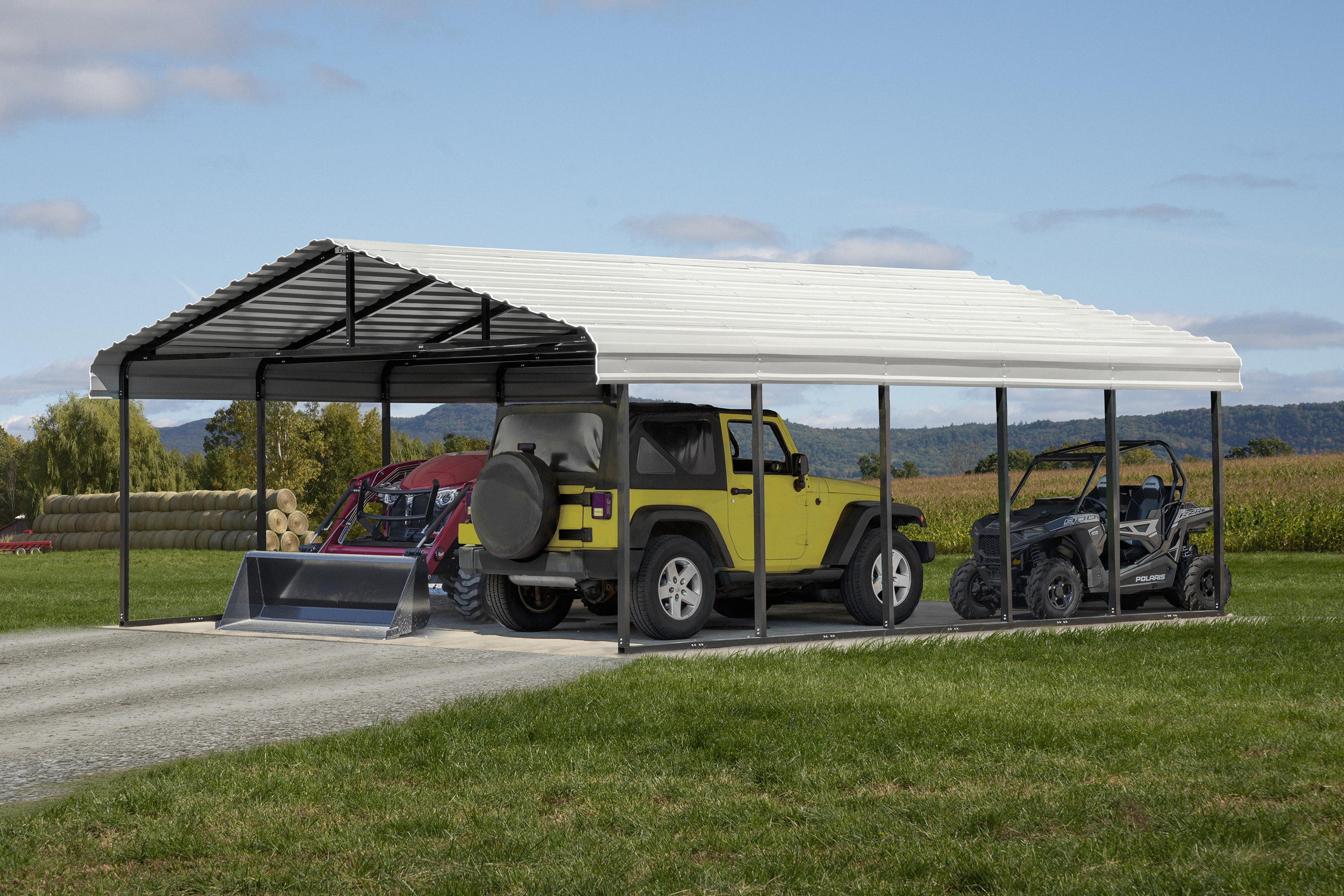 Arrow CPH202407 Carport-Covers - View #2