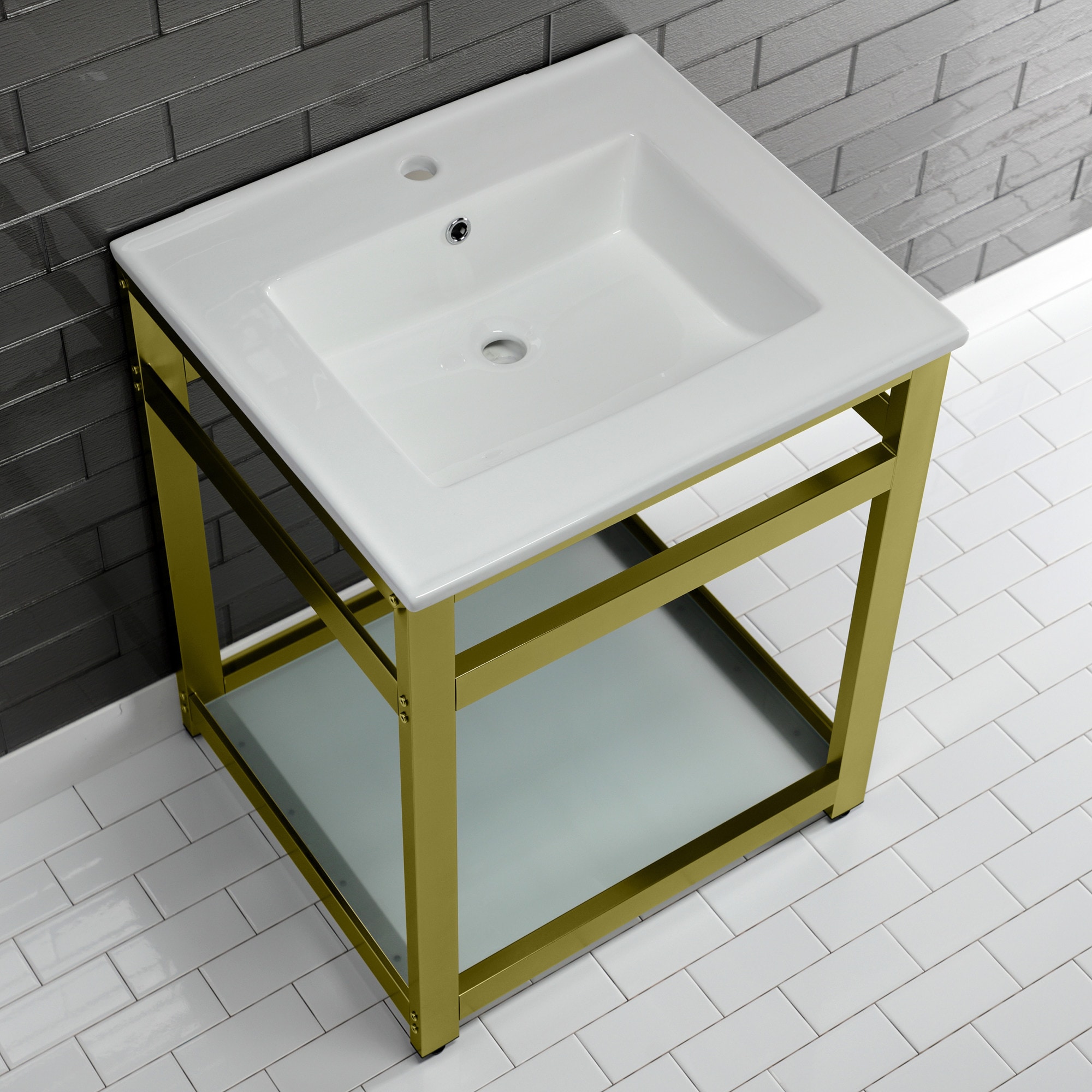 Kingston Brass WLVWP2522B7 Bath-Sink - View #4